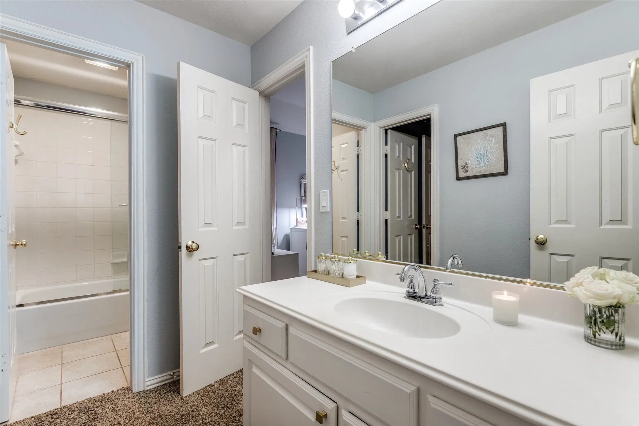 Second floor bath