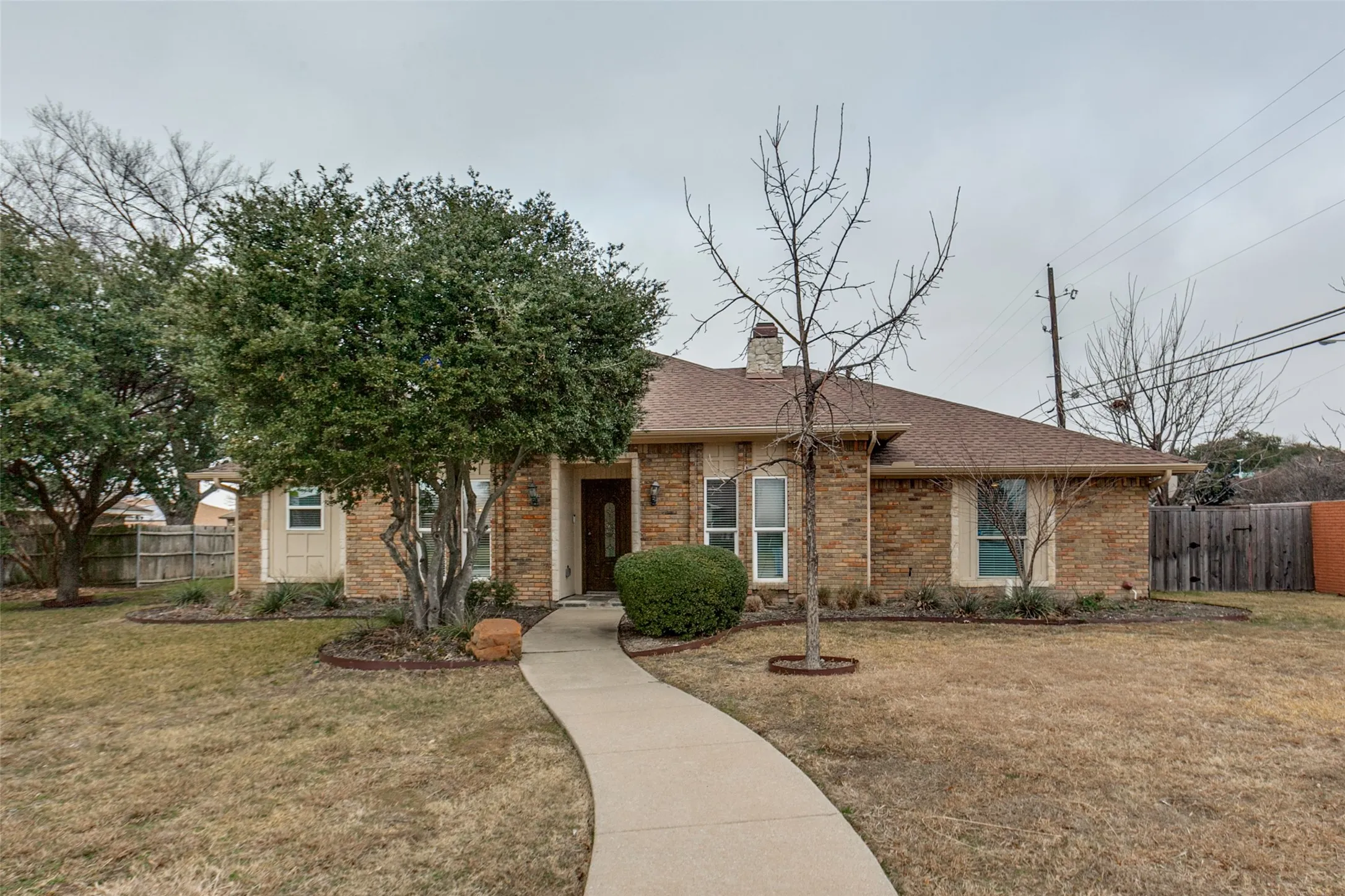 Spacious corner lot in prime location