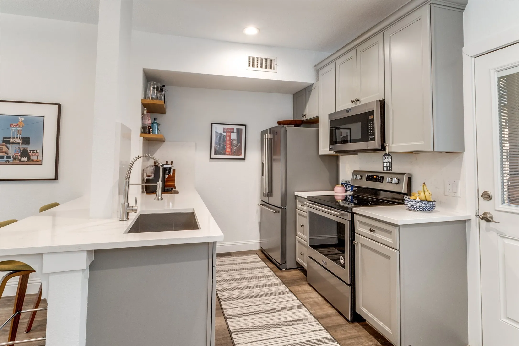 Stainless Steel appliances