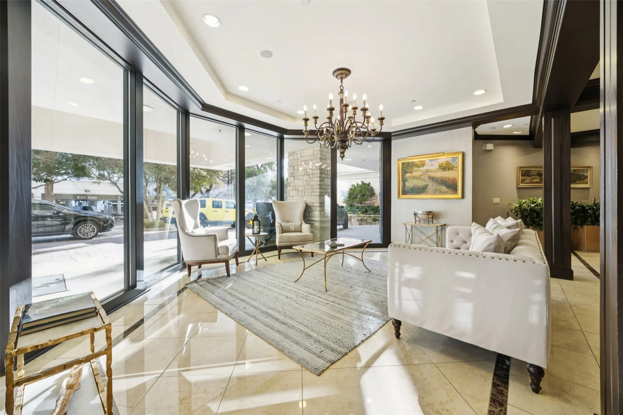 Front lobby