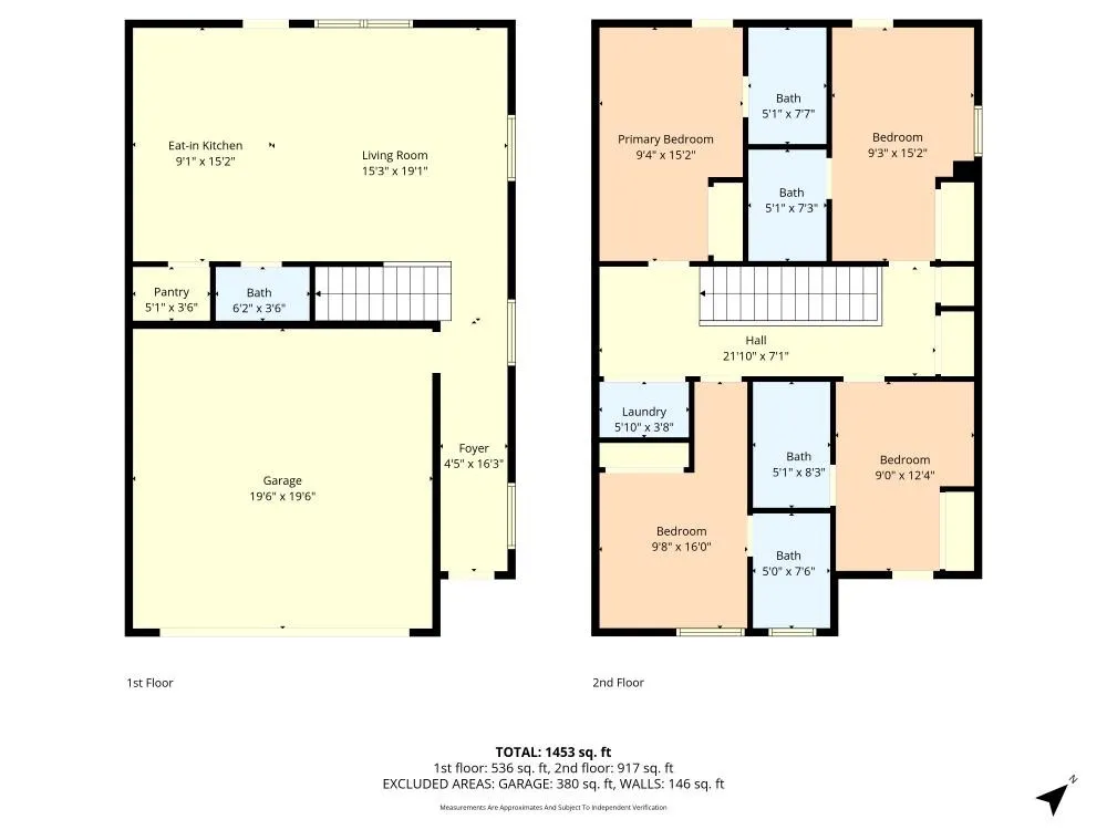 Cubi Casa Floor Plan *measurements are approximate*