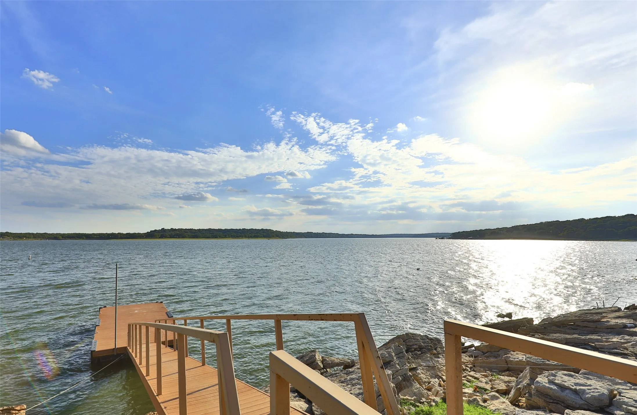 Community dock-boat ramp