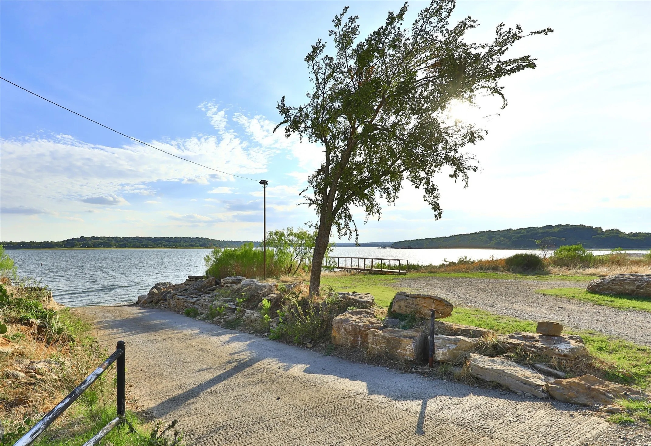 Community dock-boat ramp