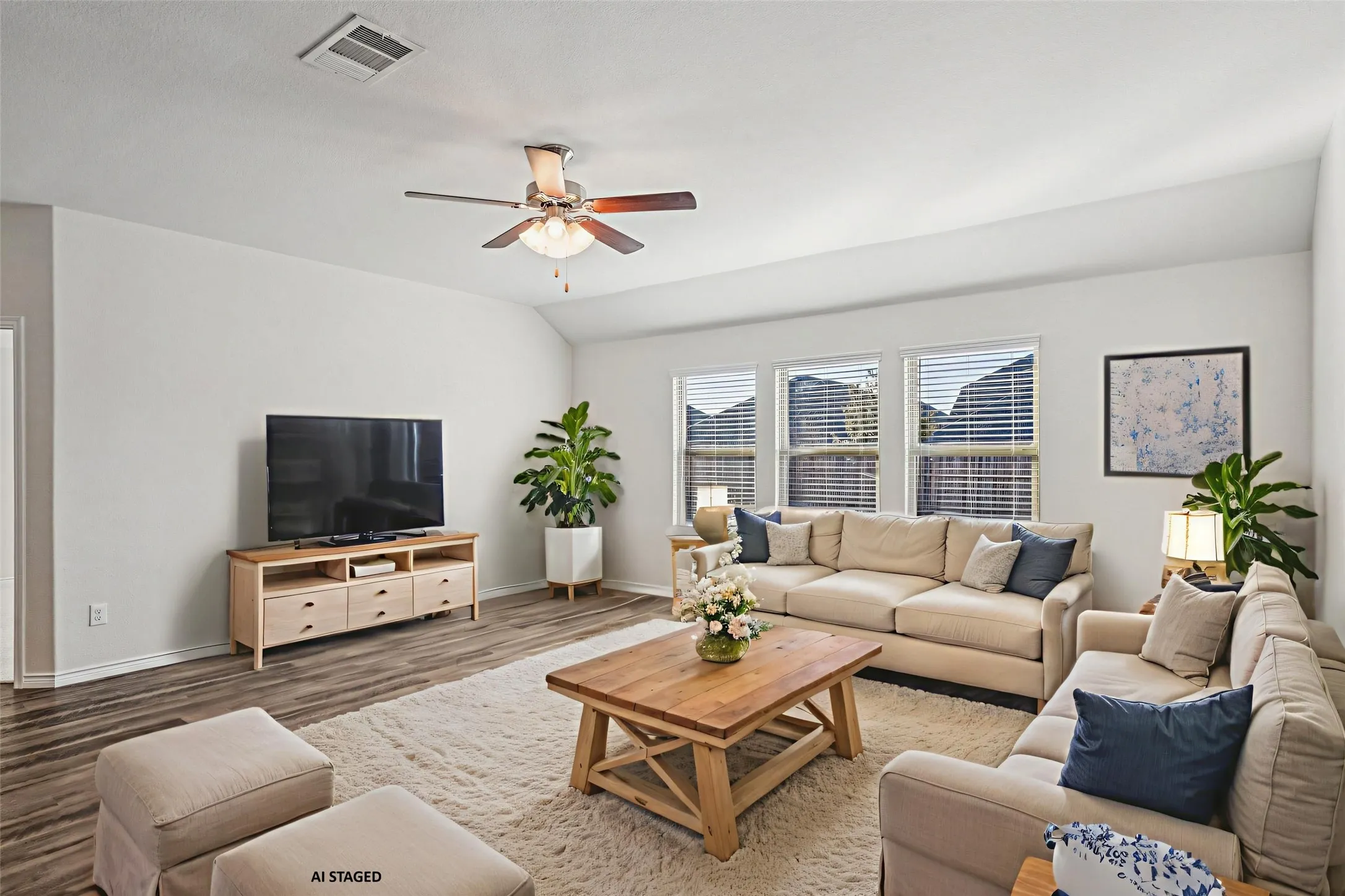 Living Room - Virtually Staged