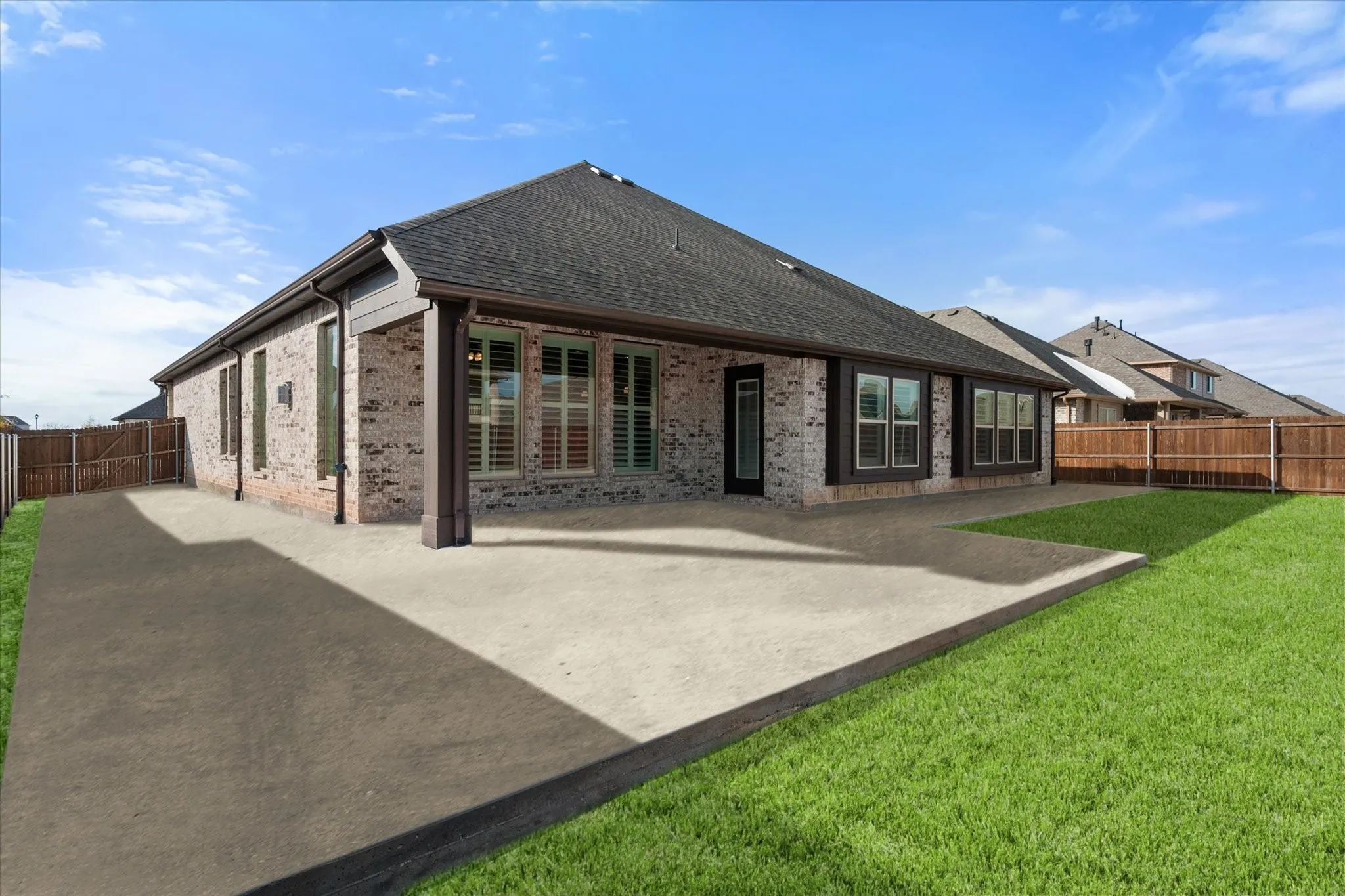 So many possibilities for outdoor living!