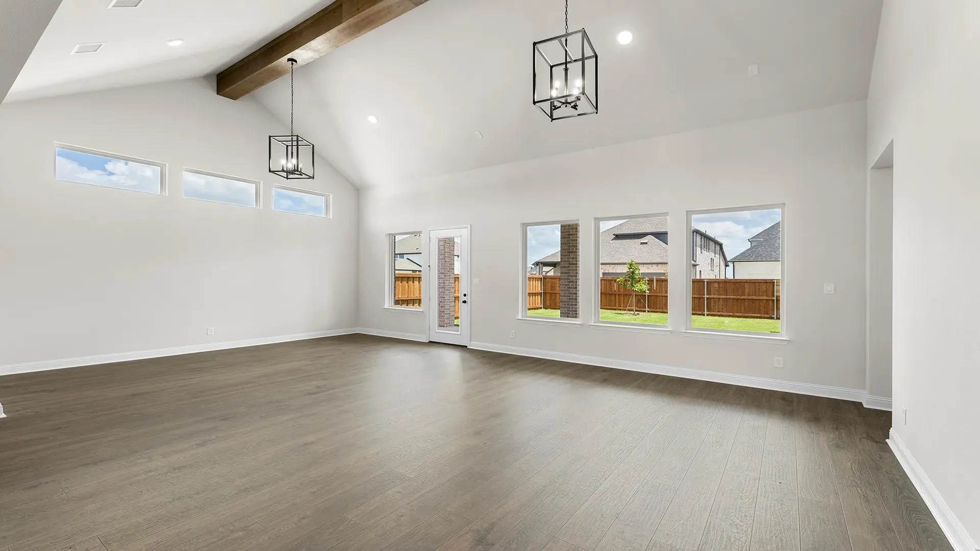 The Brenner Family Room and Dining Area