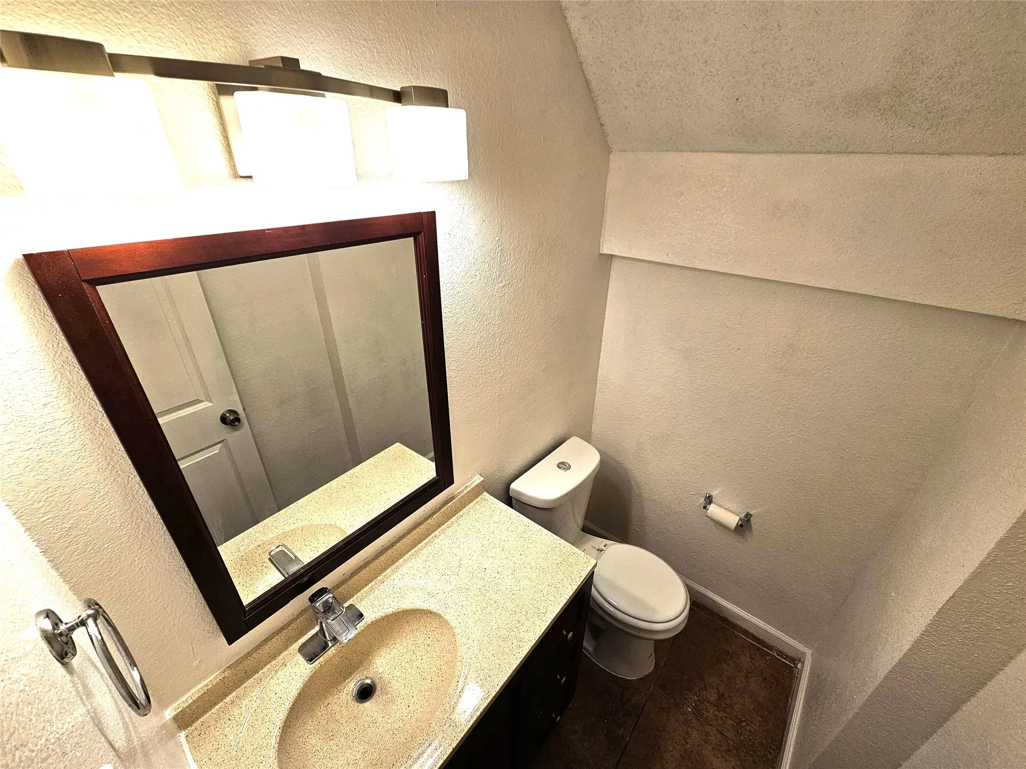 half bathroom downstairs