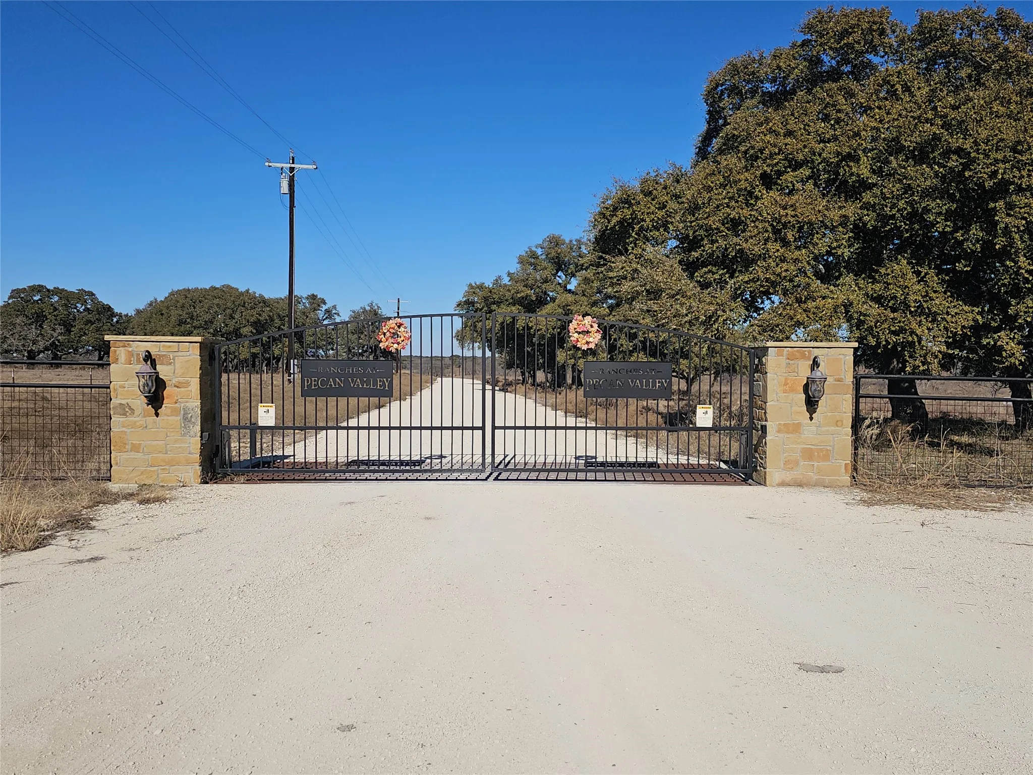 View of gate