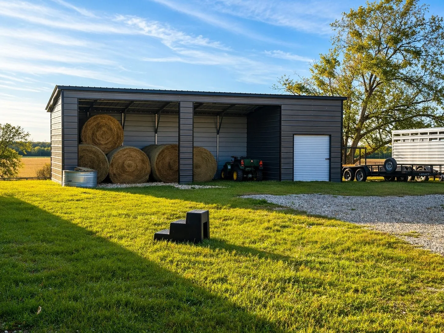 hay building