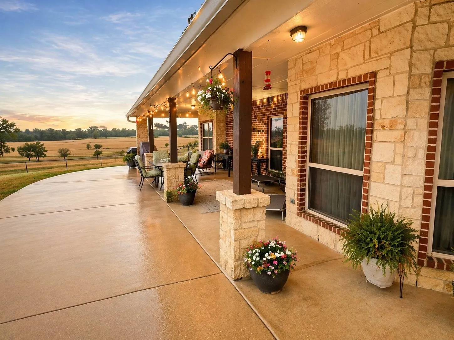 patio made for entertaining!
