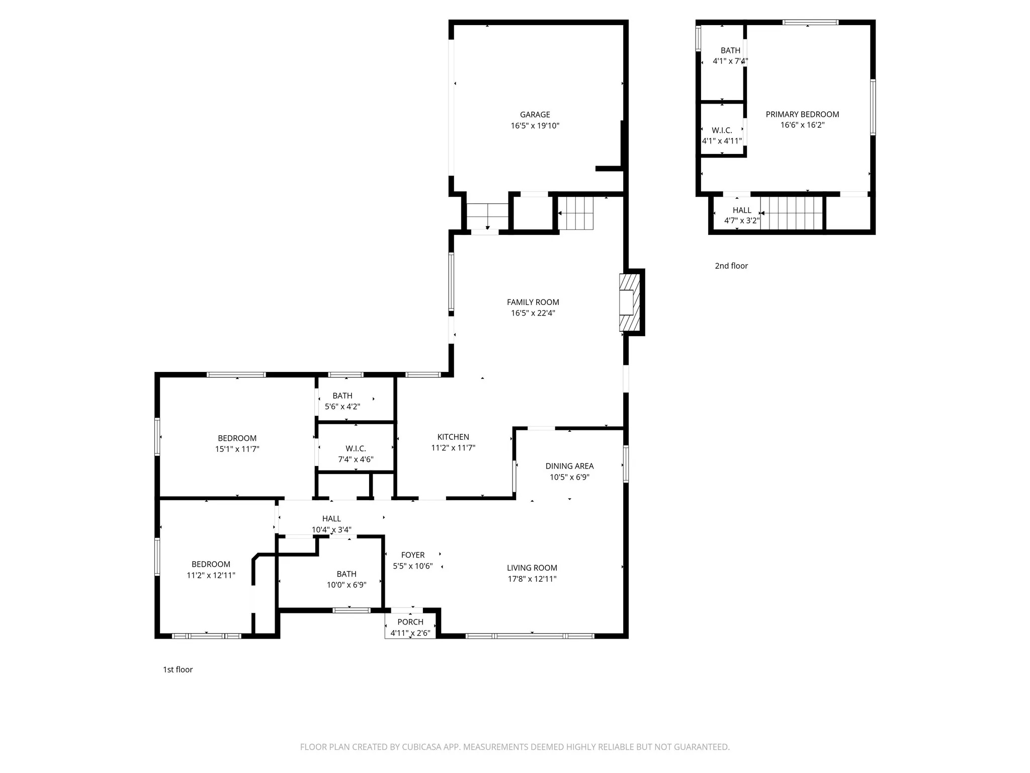 View of room layout