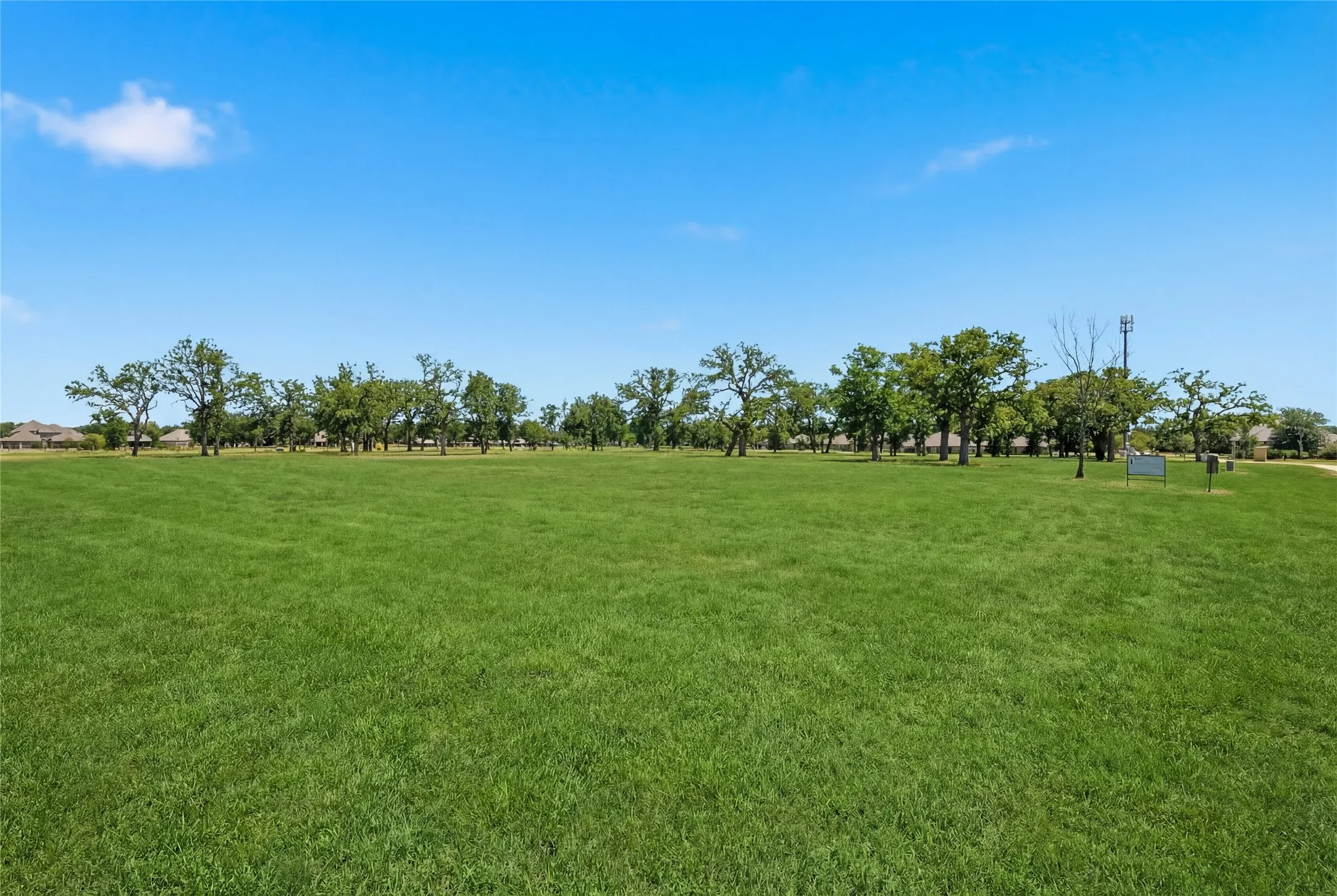 This is a photograph of Lot 8 Block J and was captured in February. It has been digitally enhanced to emphasize the presence of leaves and grass.