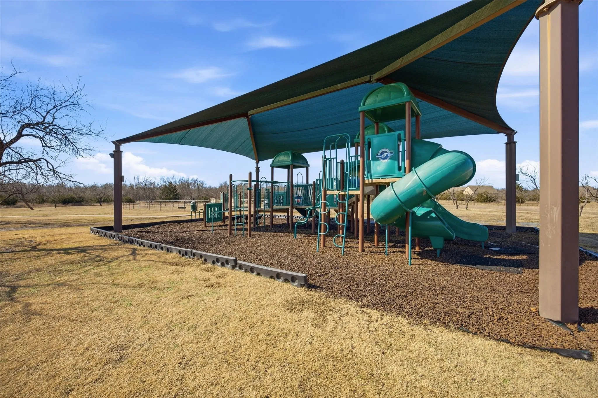 View of community playground