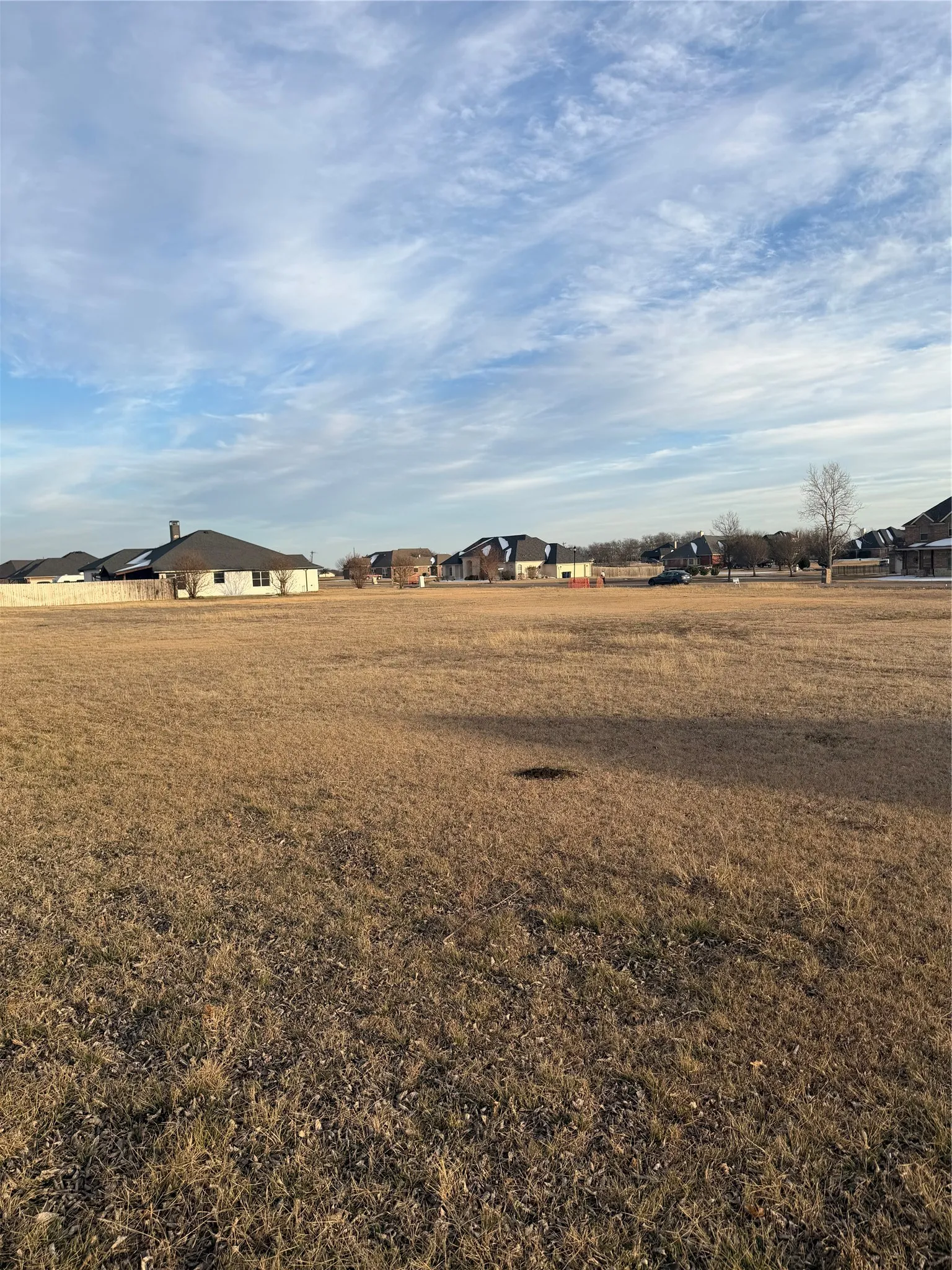 View of yard with a residential view