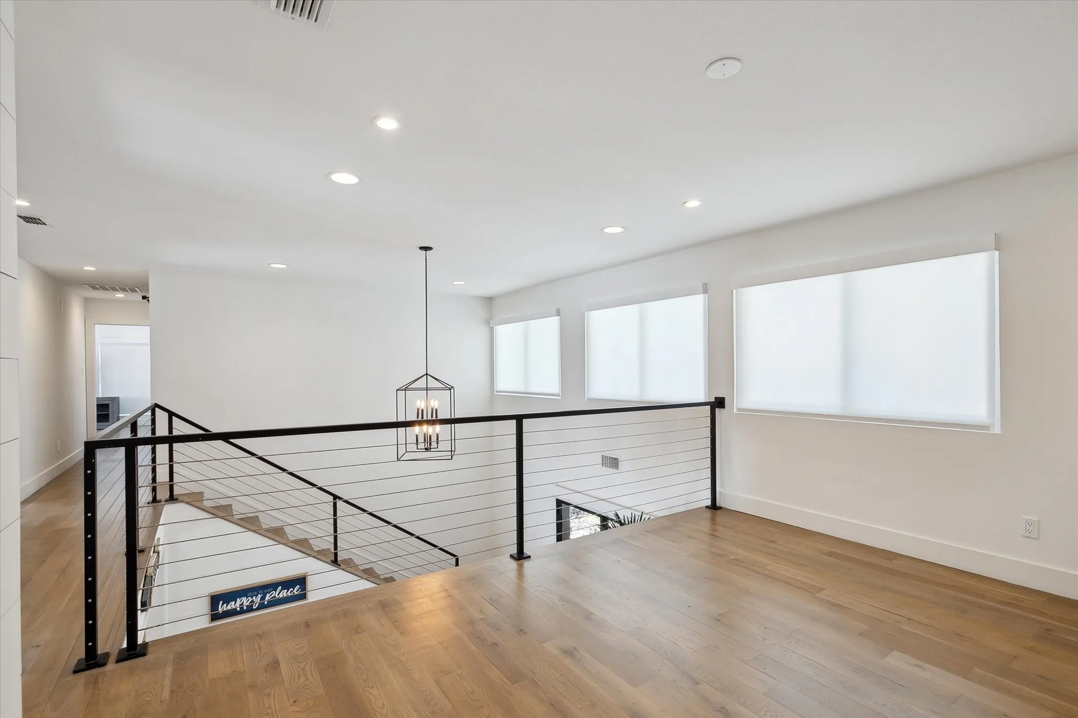 Upstairs landing.