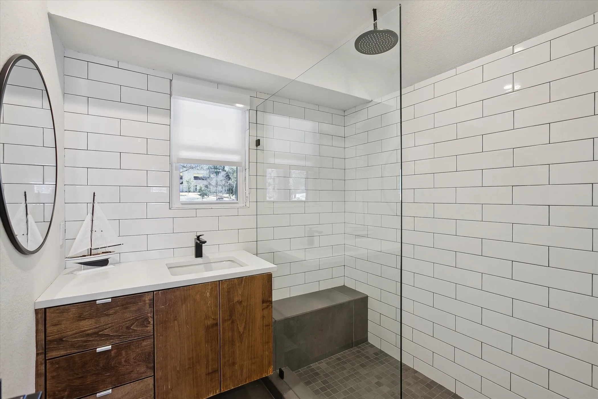 Full bathroom located on main floor.
