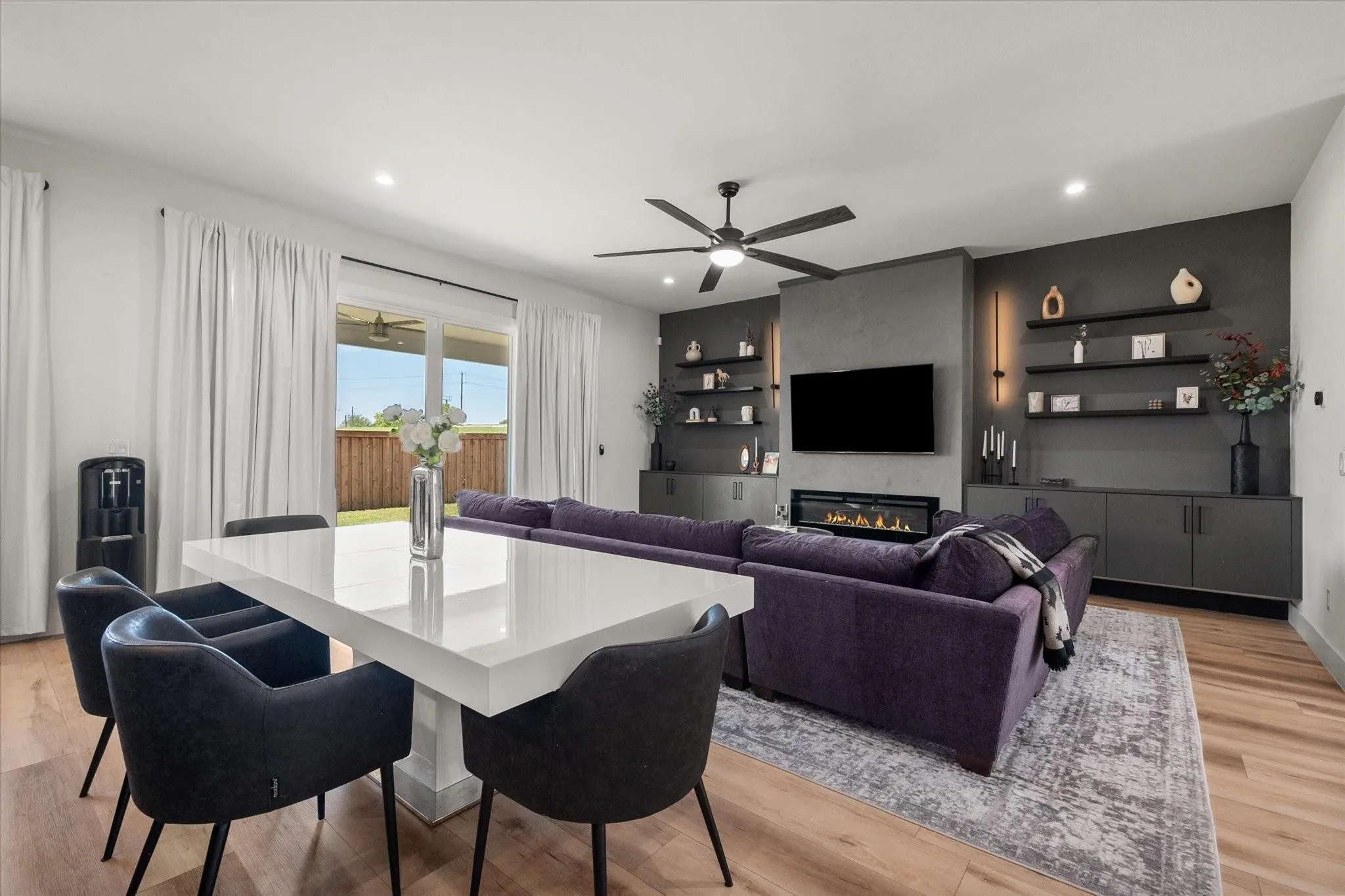 Open Living/Dining