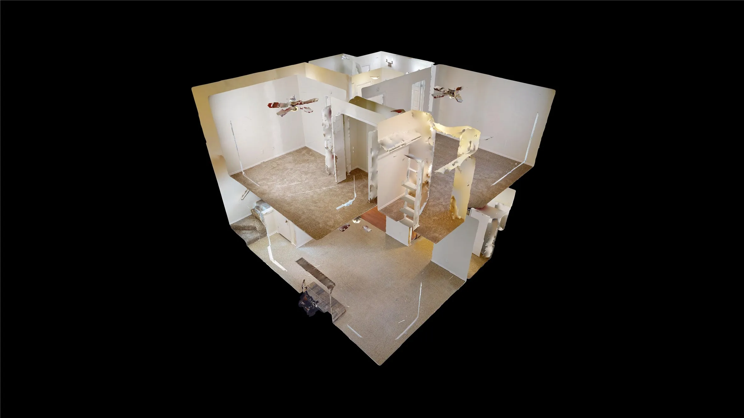 View of room layout