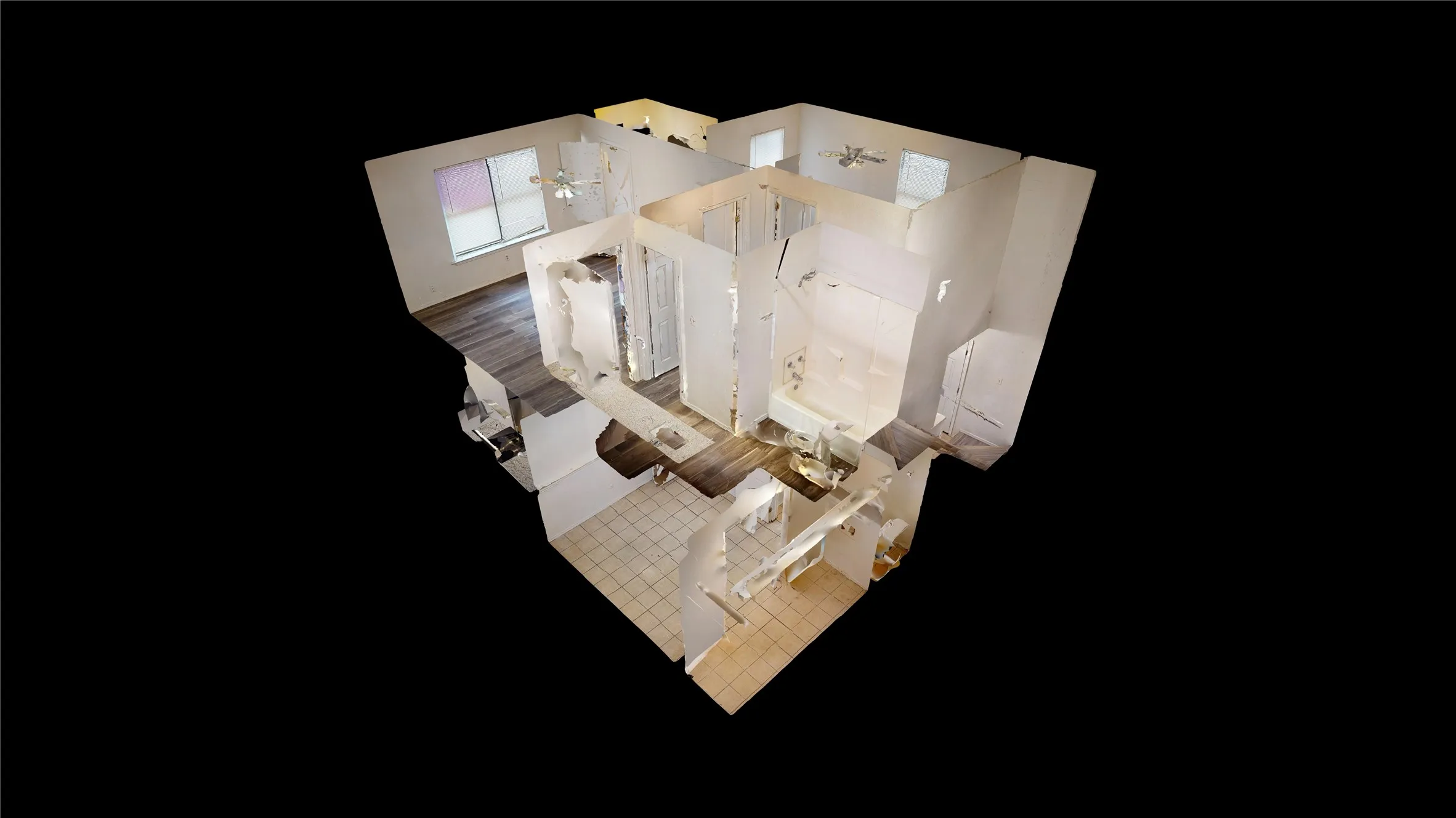 View of room layout