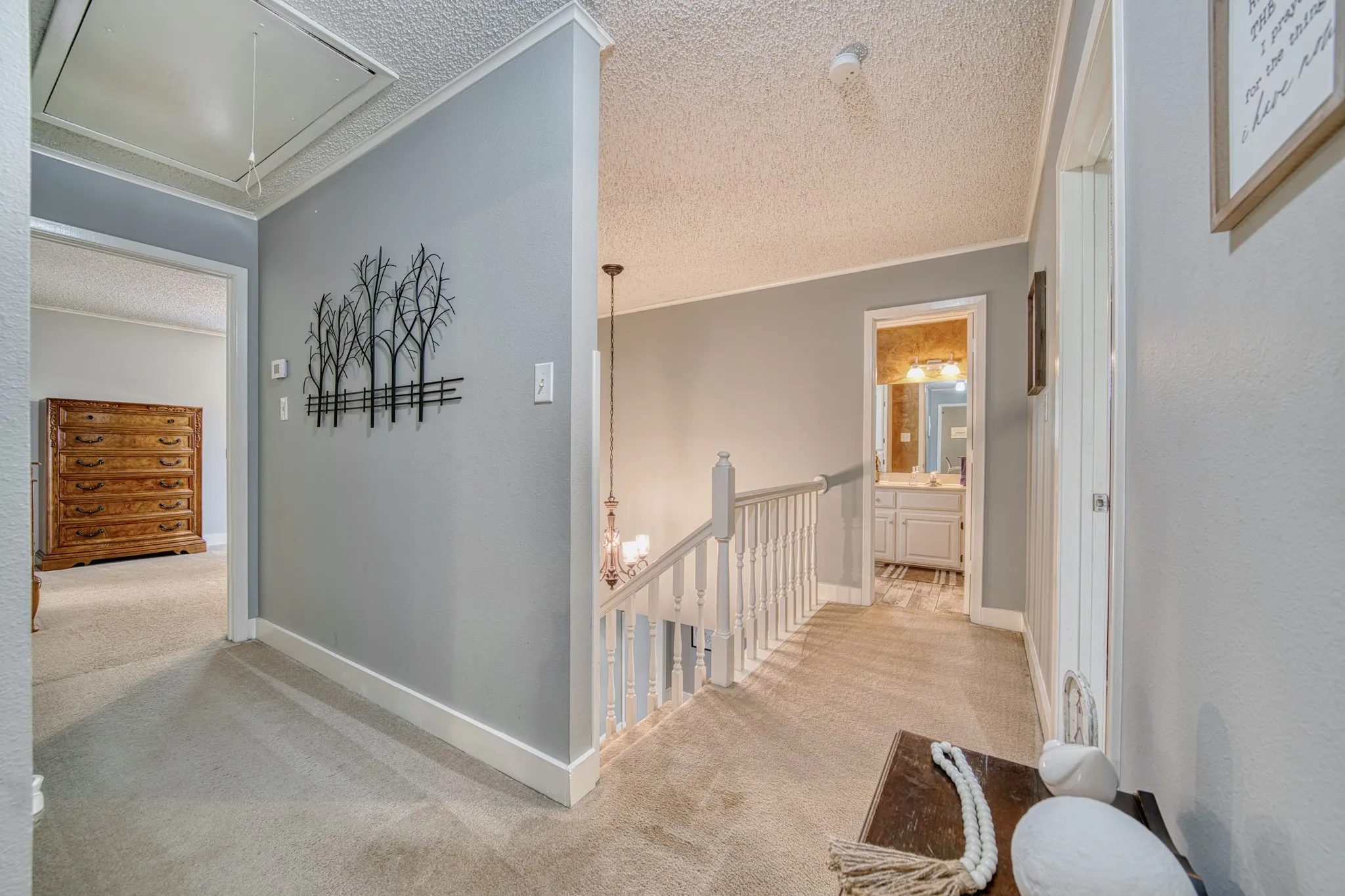 Upstairs landing