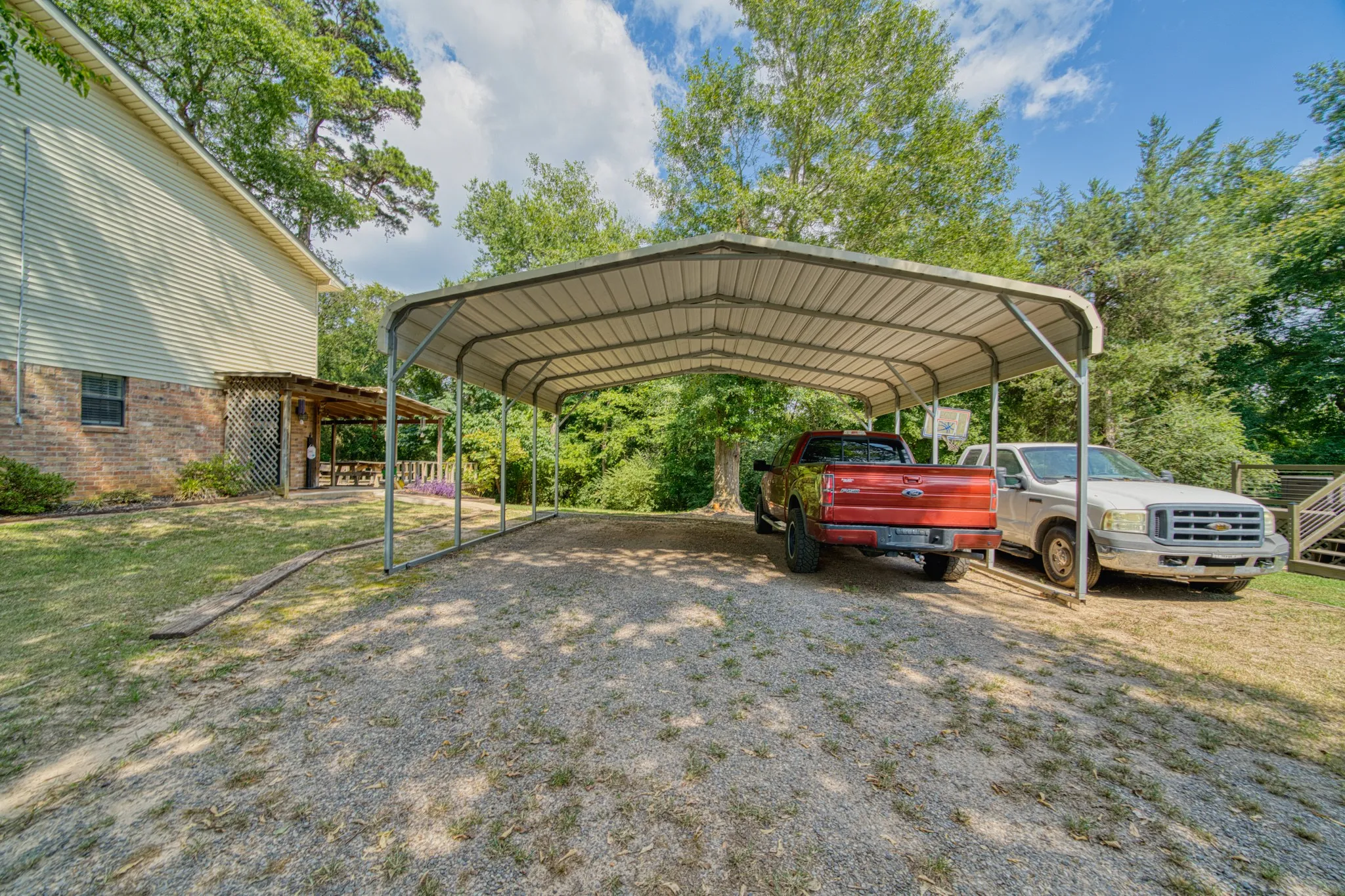 Covered parking