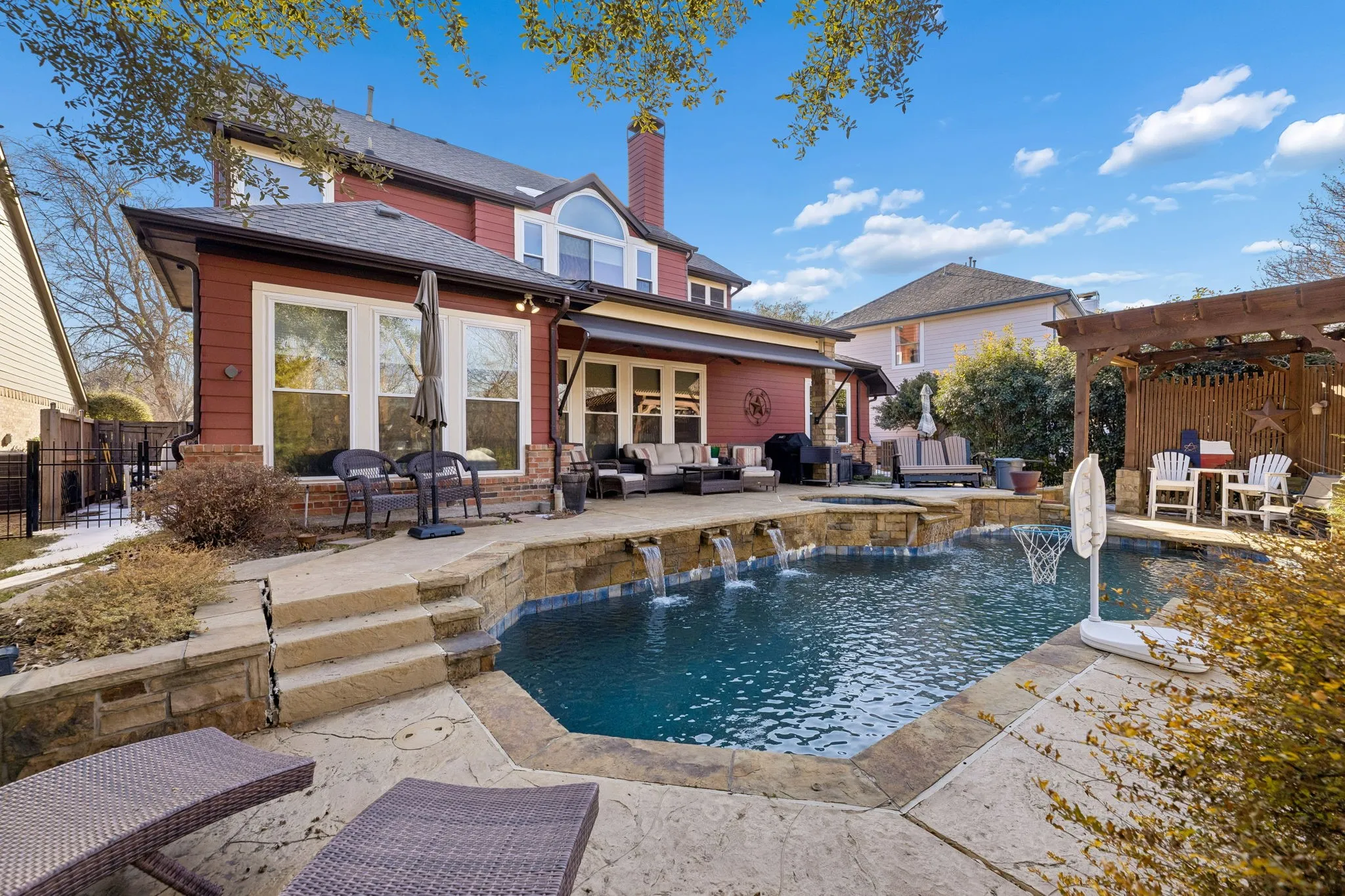 Heated pool