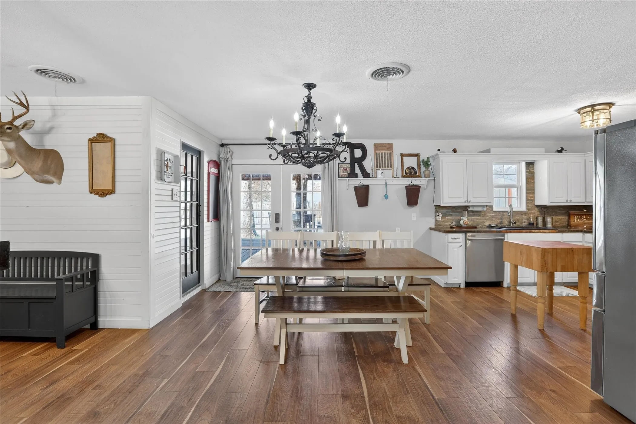 Dining and backdoor