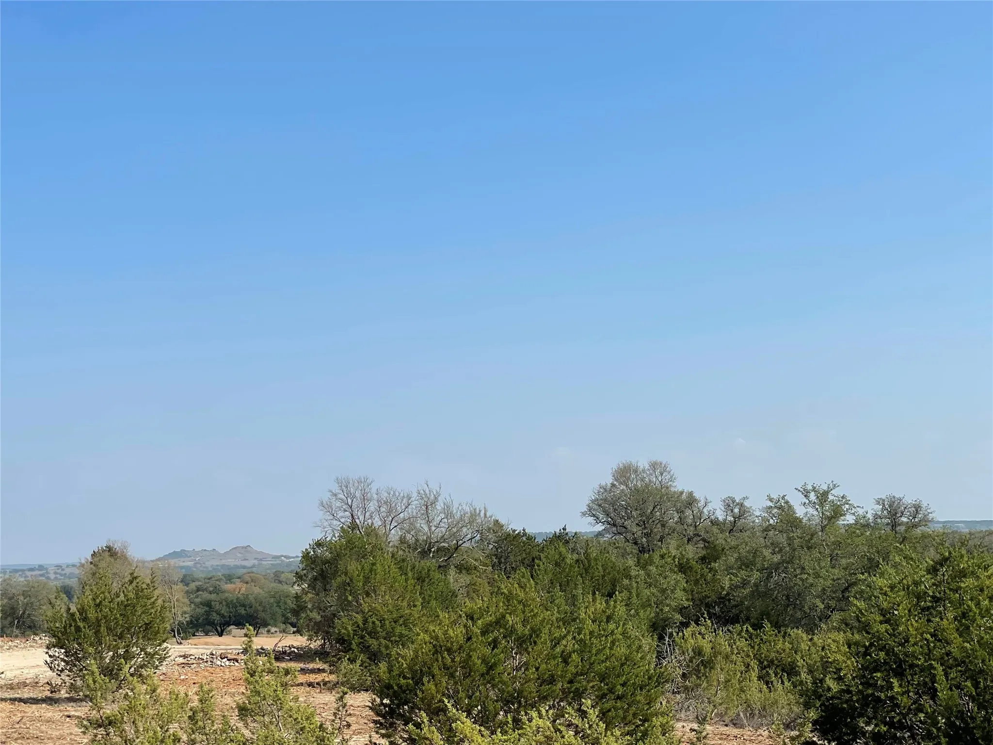 View from the middle of the property at home site