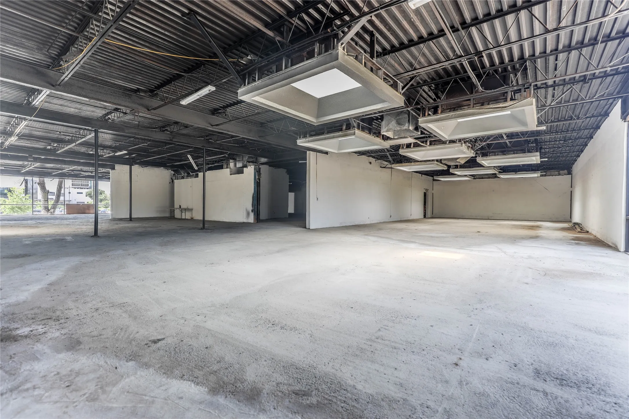 Miscellaneous room with a garage