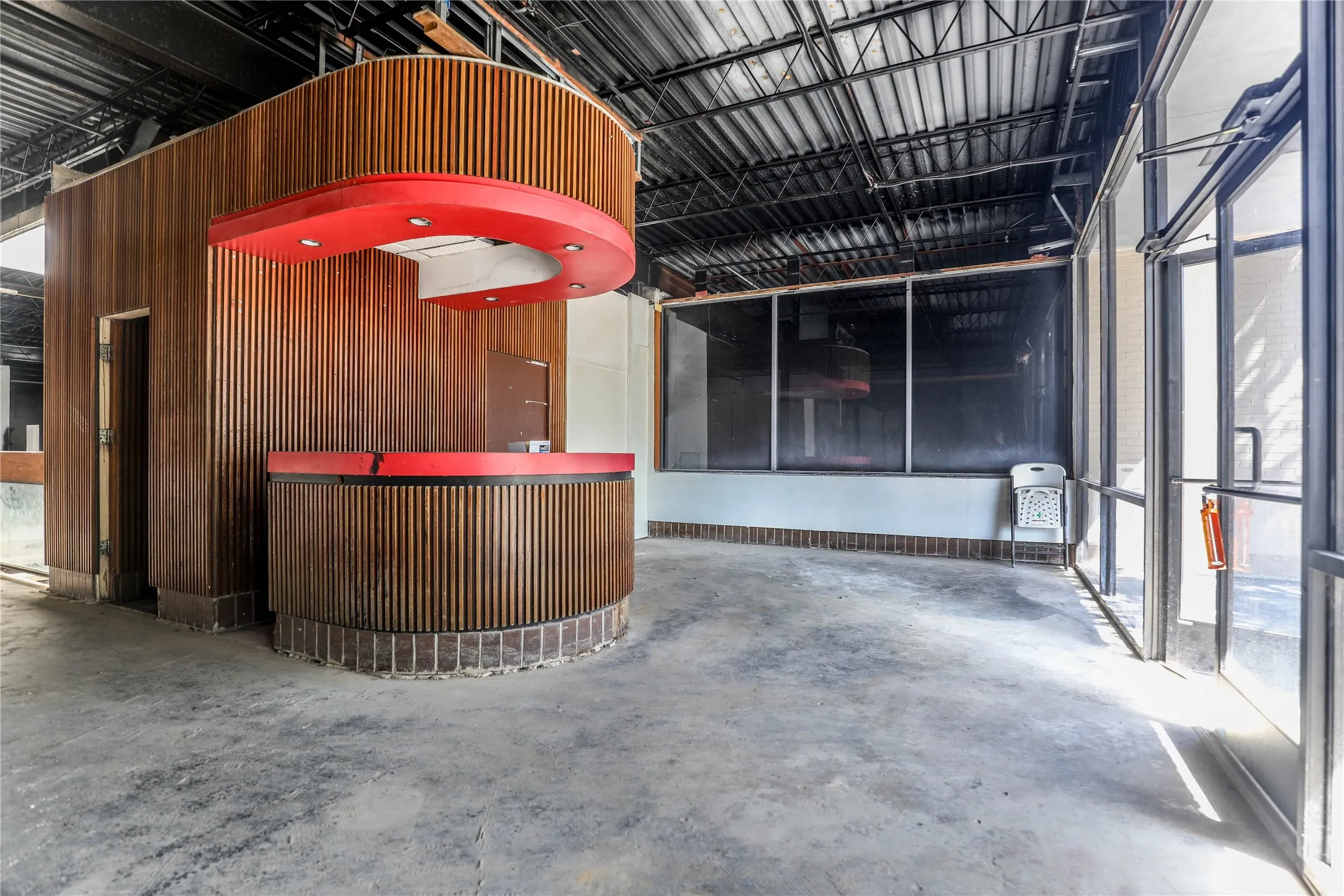 View of reception area