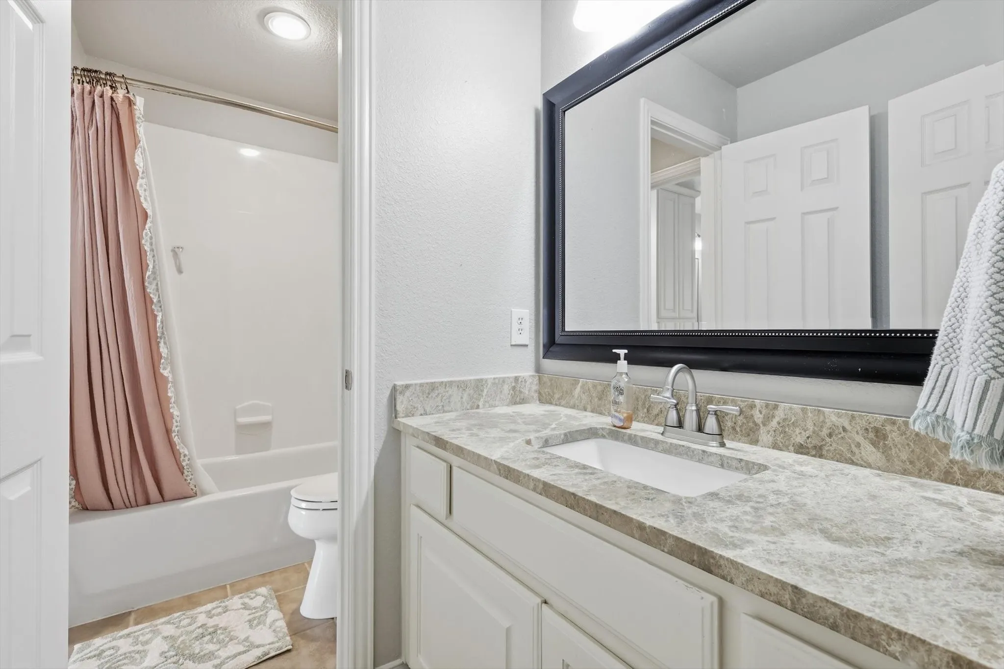 Upstairs Jack-n-Jill Bathroom