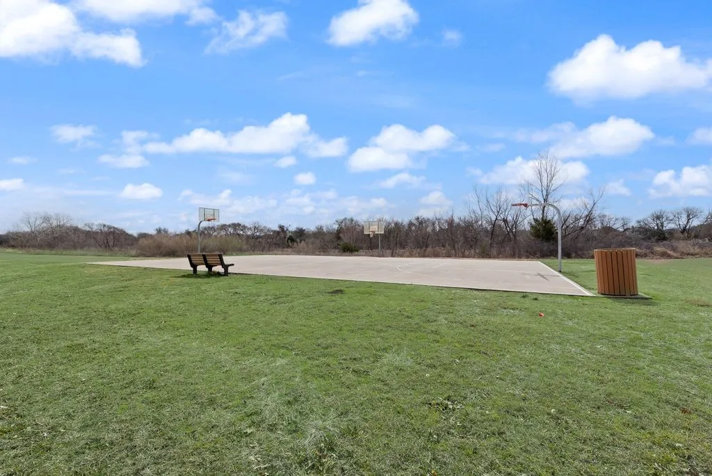 Neighborhood basketball courts