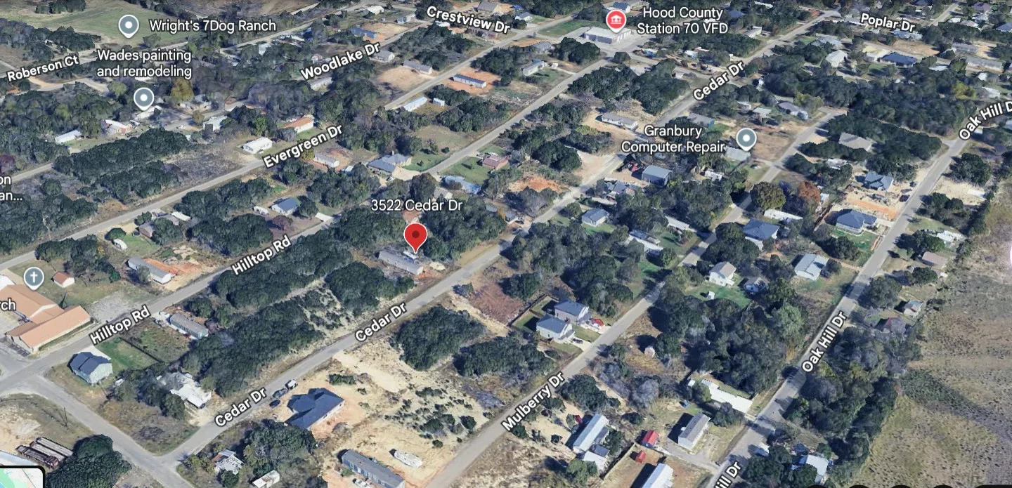 Unimproved Land For Sale in Hood County , 3522 Cedar Drive, Granbury, Texas 76048, 0, 0, Garage spaces, 0 Sqft, built in 0, Price $24,000, mls#21170107, Real Estate Agent in Granbury, Homes For Sale in Hood county, Homes For Sale in Granbury, Realtor in Granbury Texas, Real Estate Brokerage Independent Realty Texas, Luminita Cordes Realtor