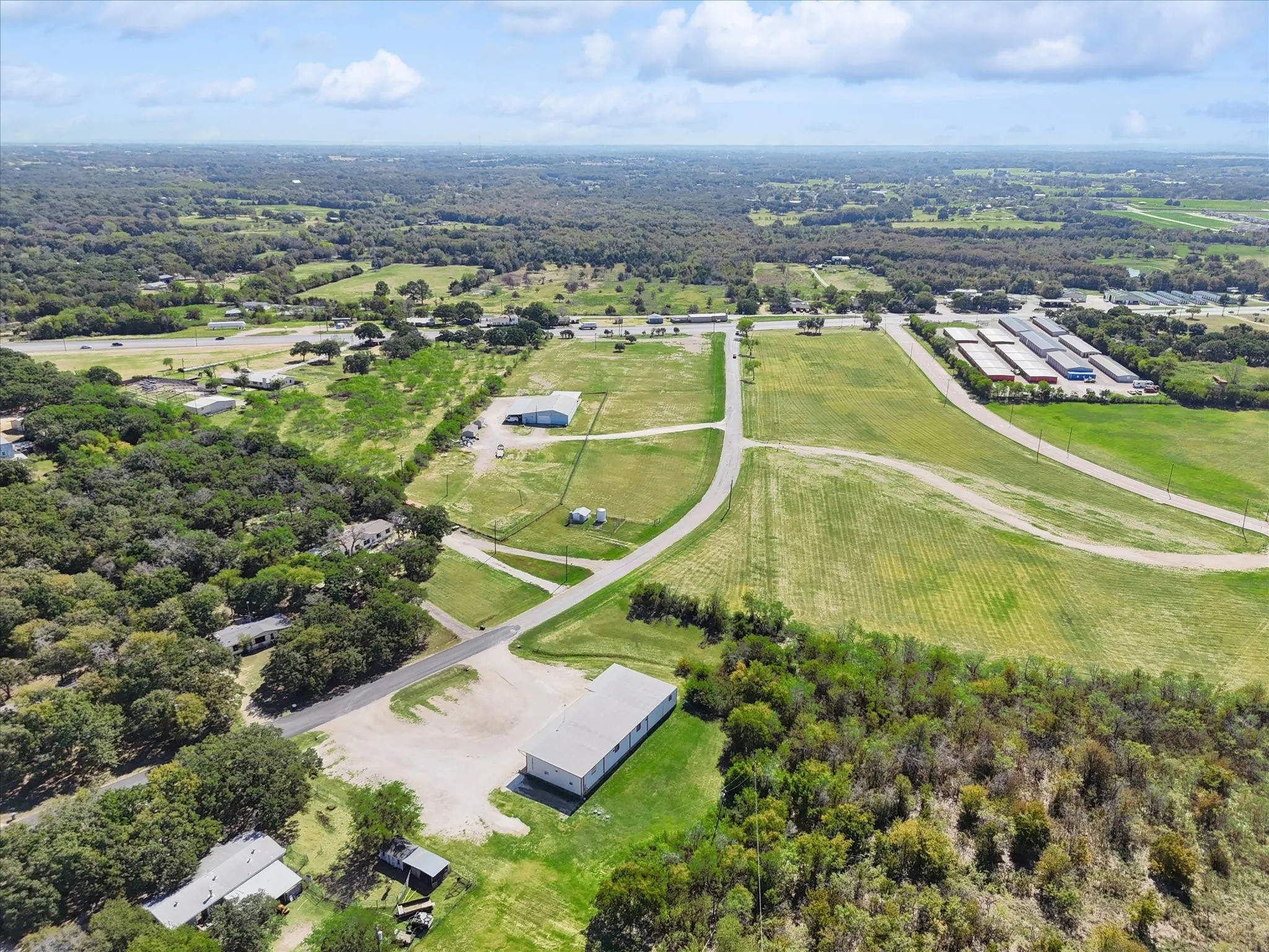 Drone / aerial view