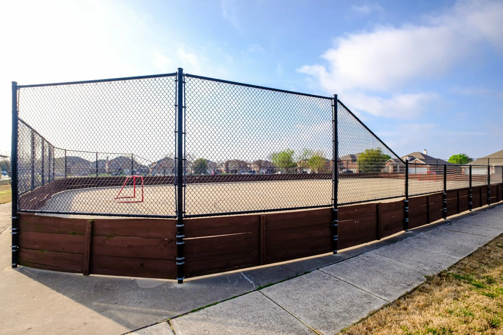 In-line hockey rink