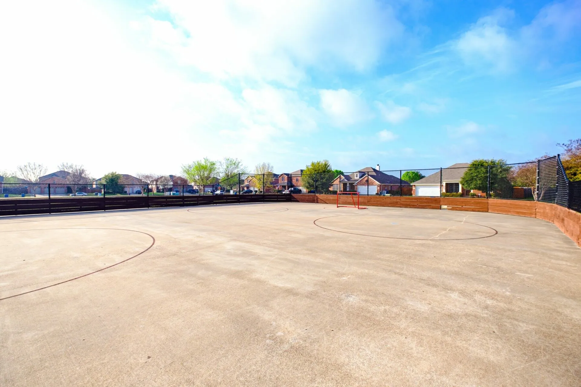 In-line hockey rink