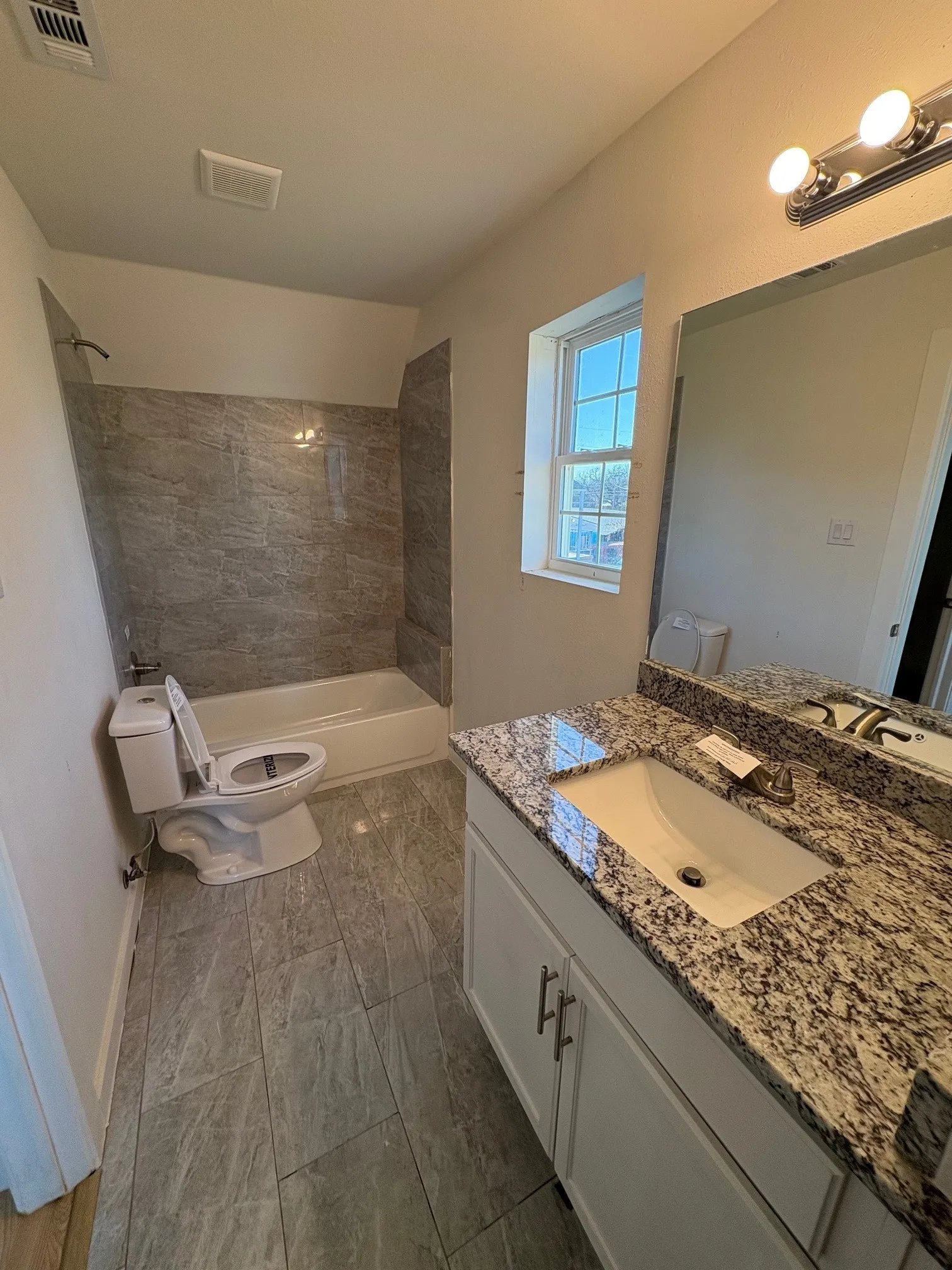 Upstairs bathroom.