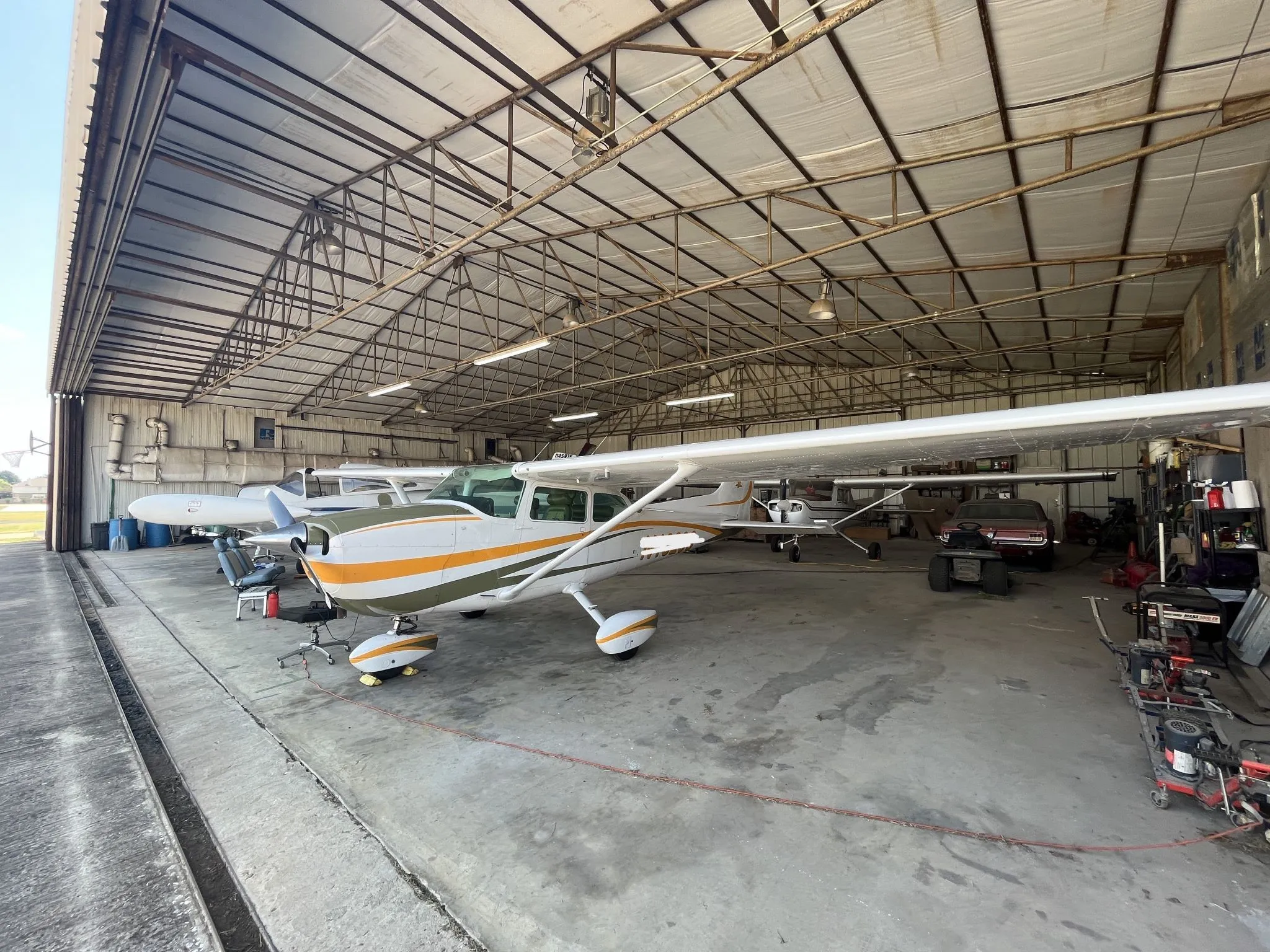 80 wide x 60 deep insulated Hangar