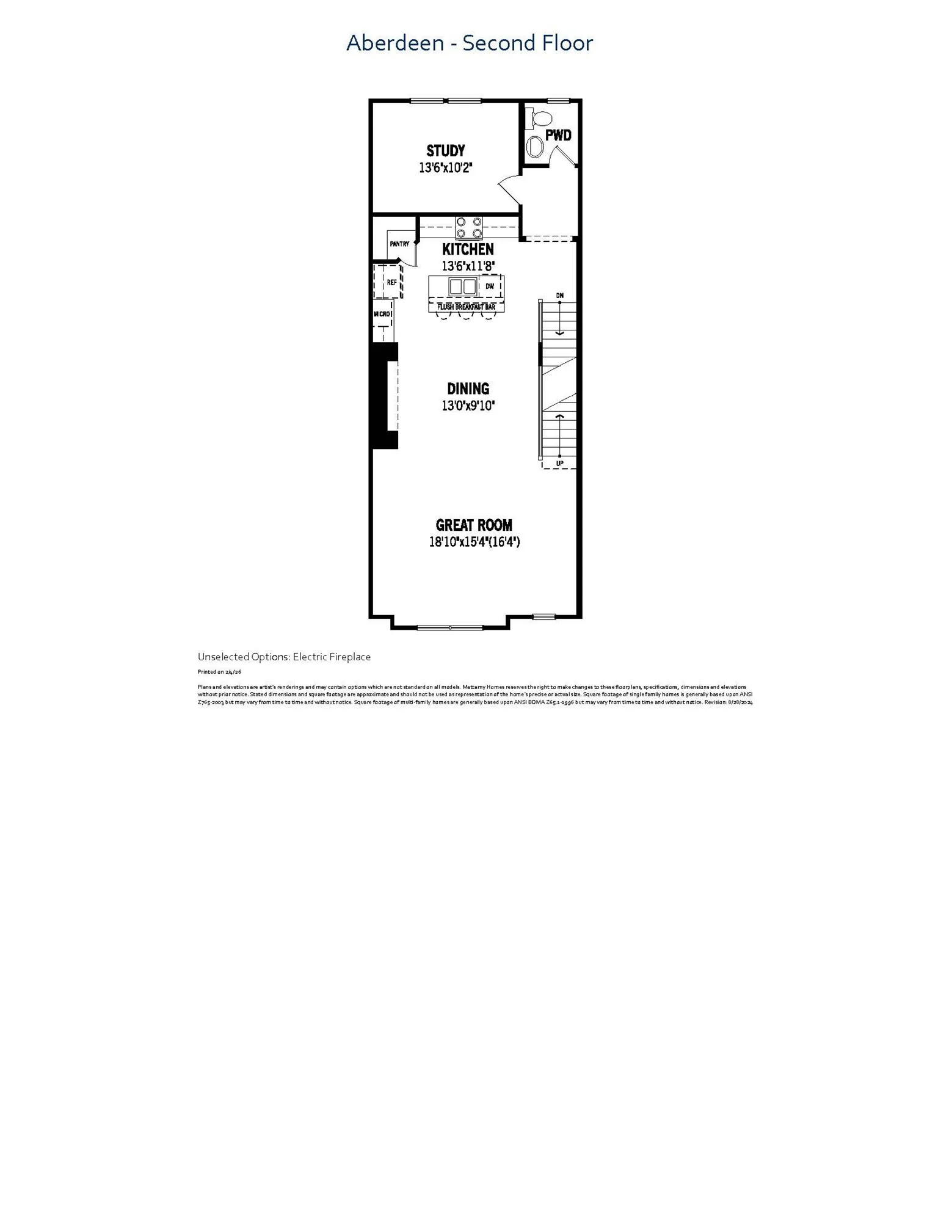 Aberdeen - Second Floor