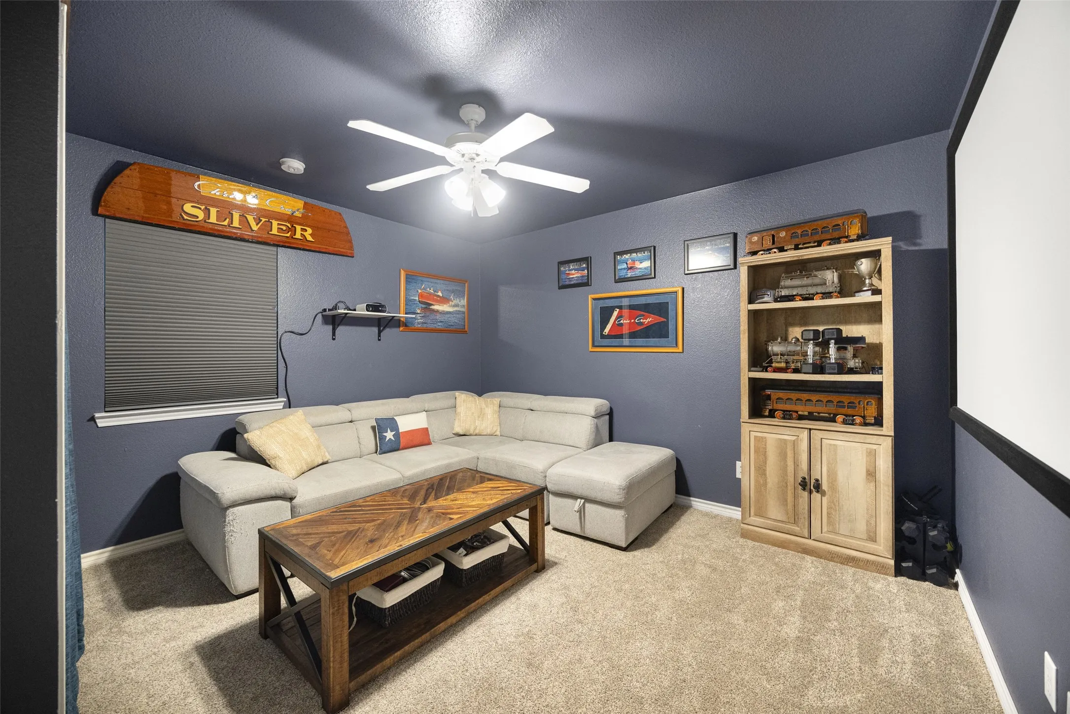 Bedroom used as 2nd living