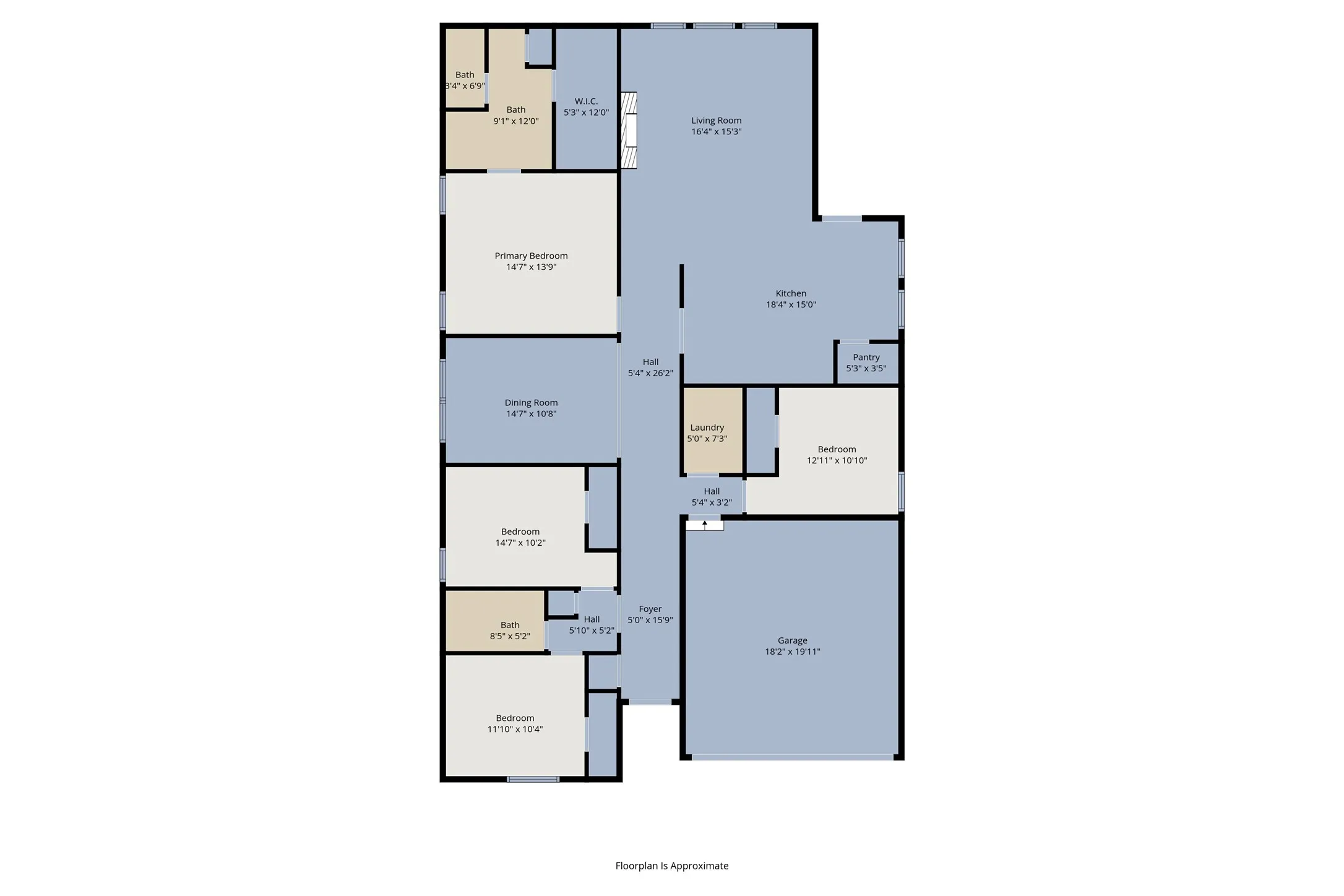 View of home floor plan