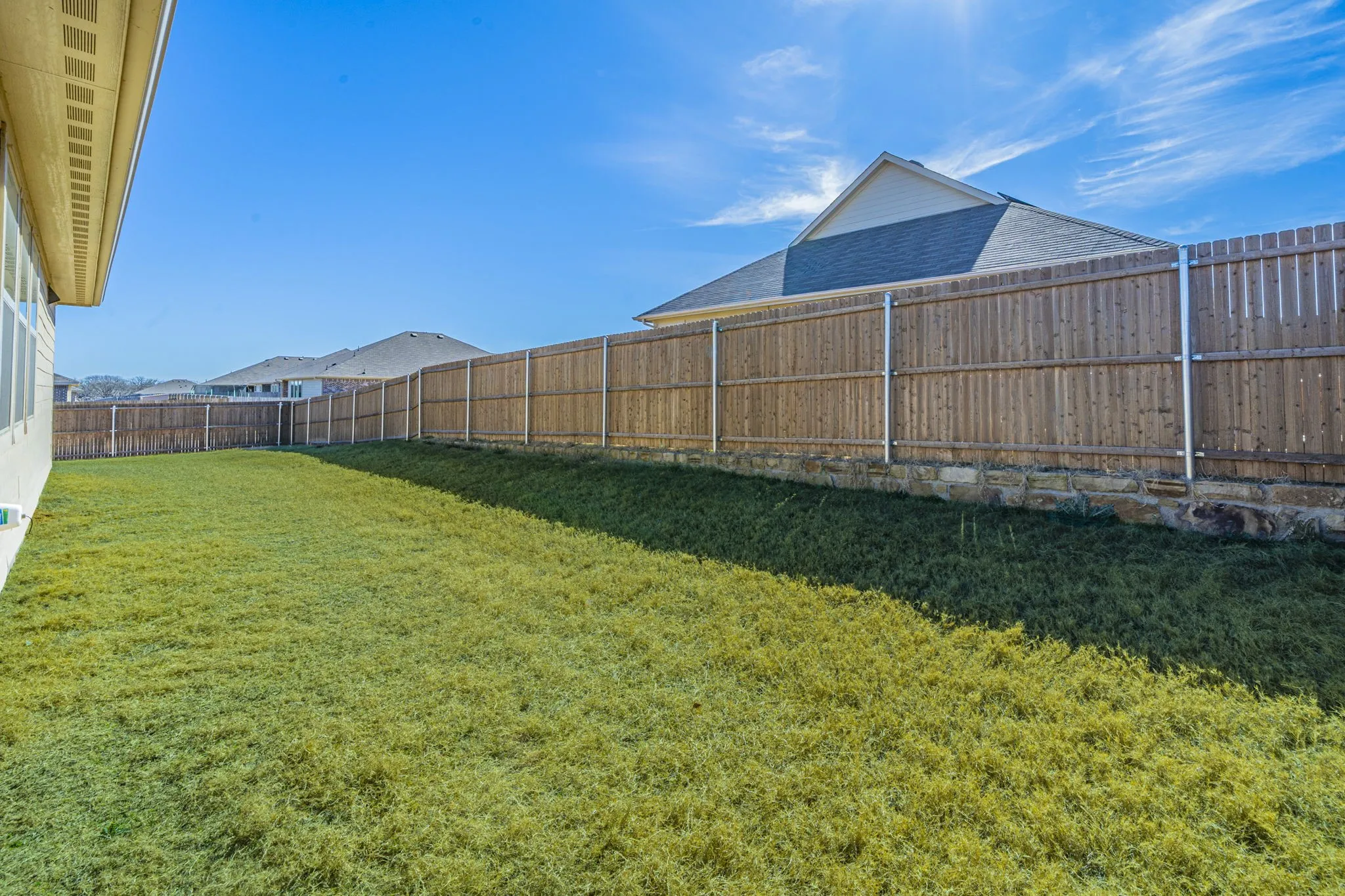 Large Back Yard