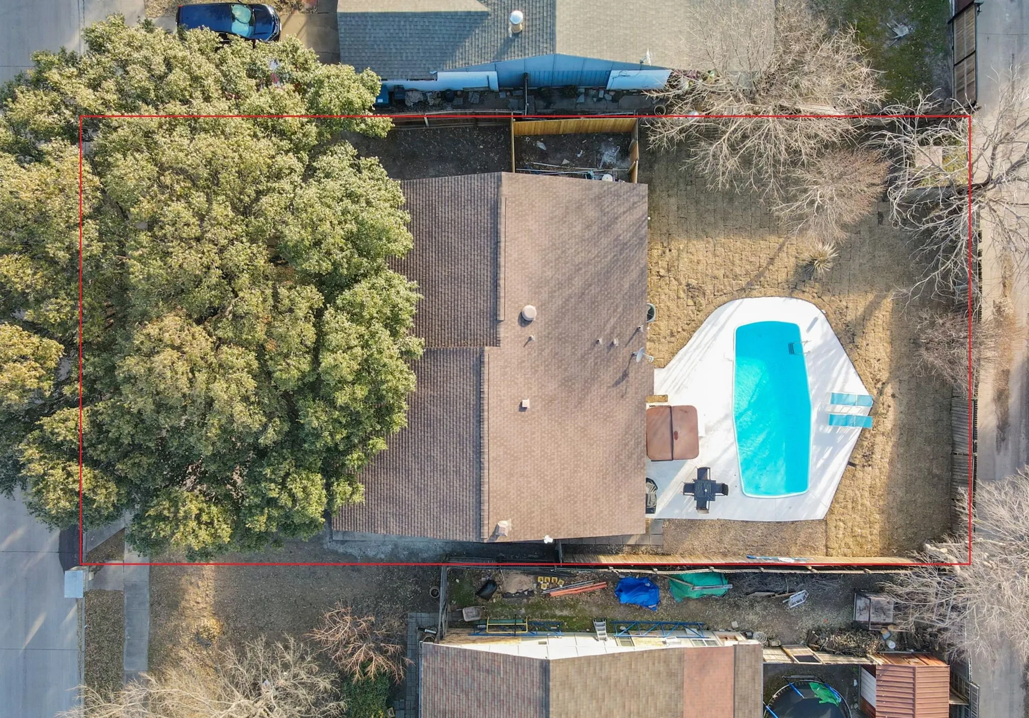 Drone / aerial view