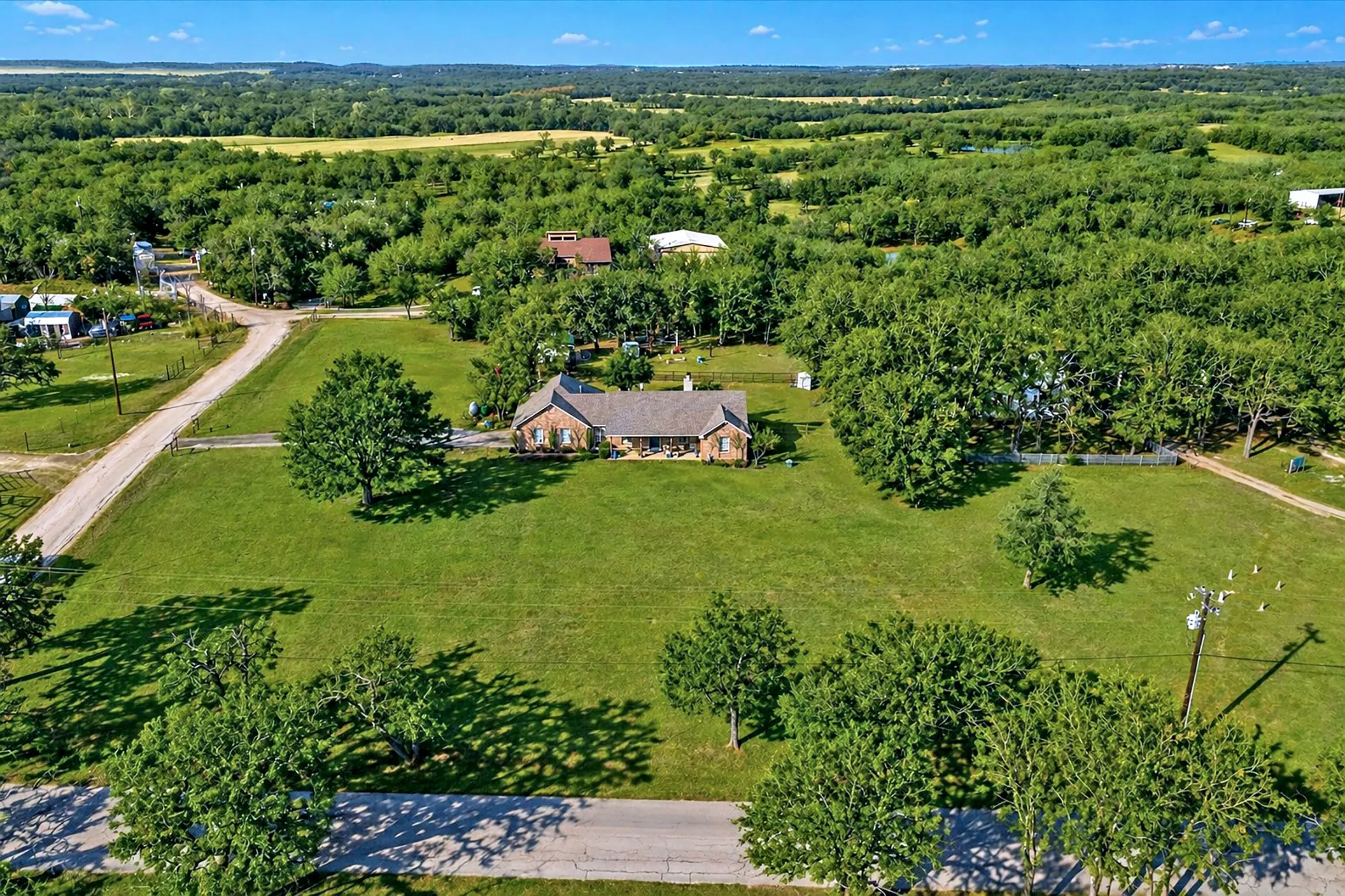 FRONT OF PROPERTY...Aerial View