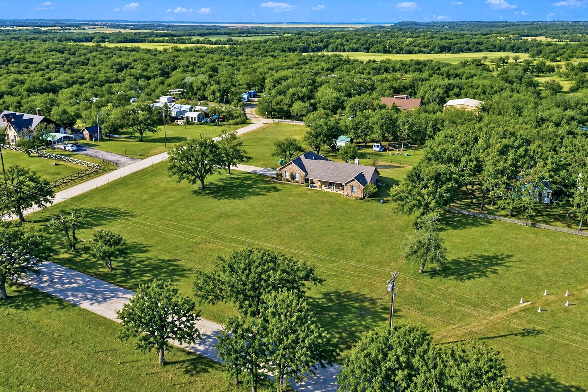 FRONT OF PROPERTY...Aerial View