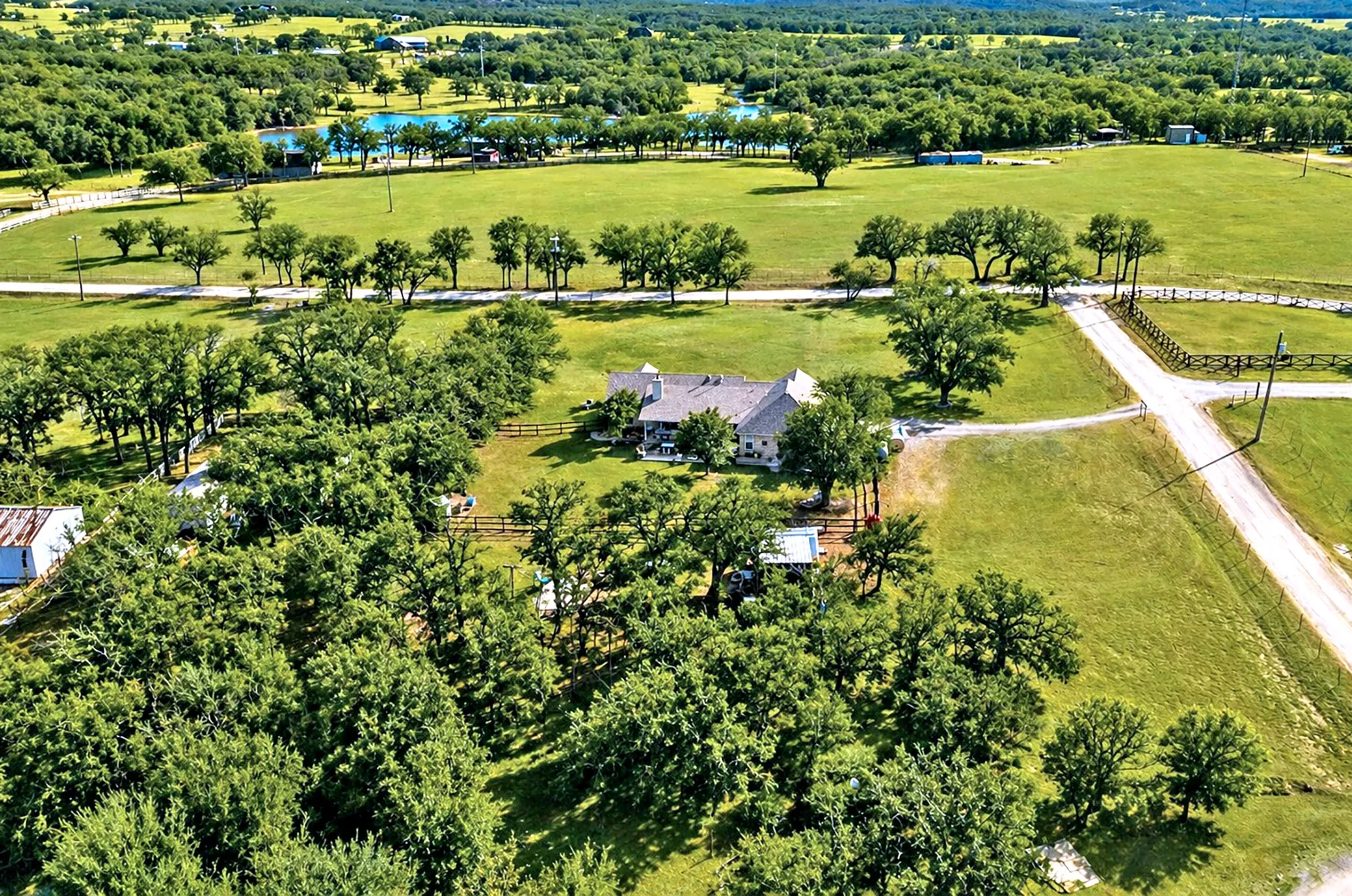 BACK OF PROPERTY...Aerial View