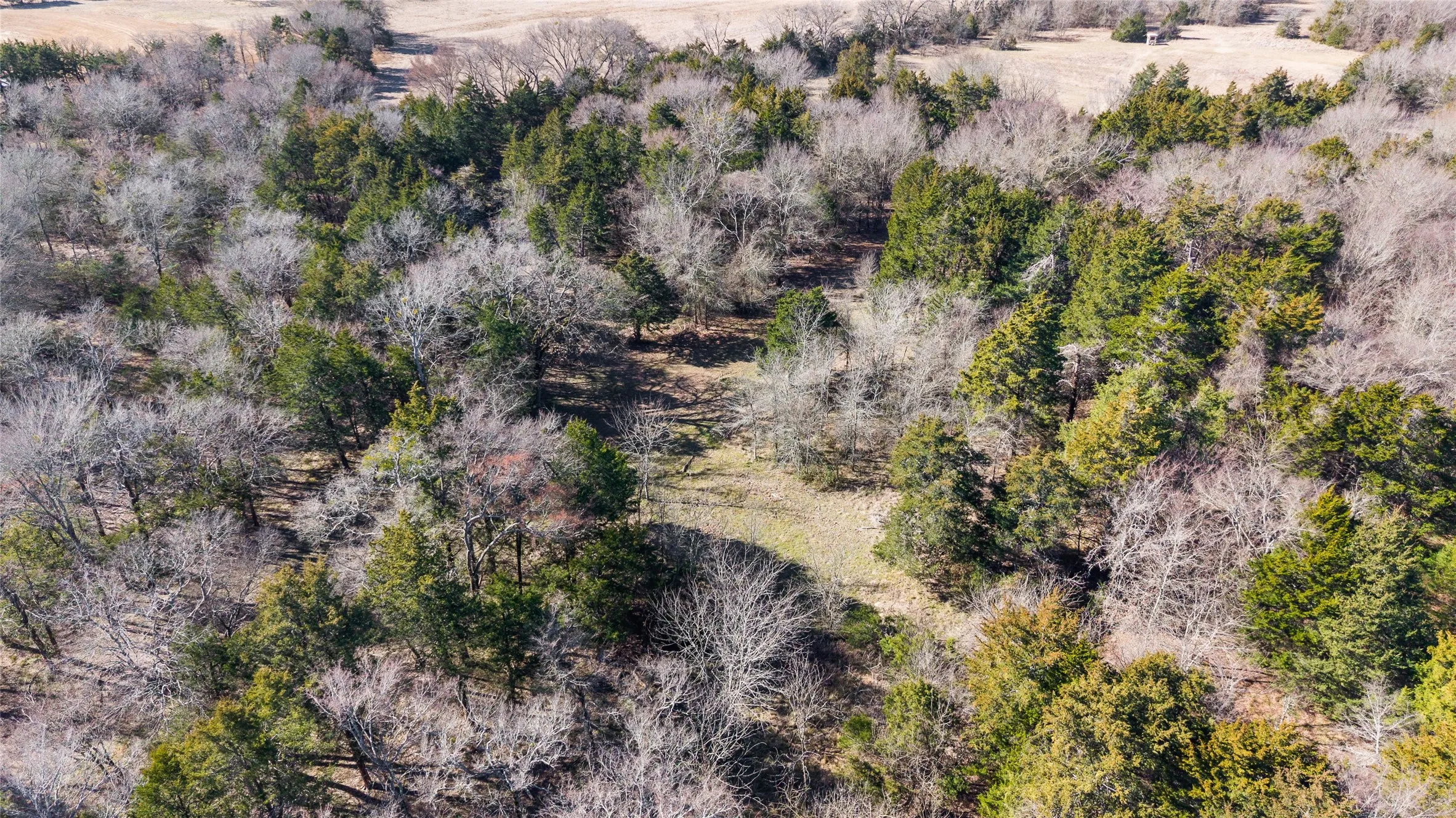 Aerial view of property's location
