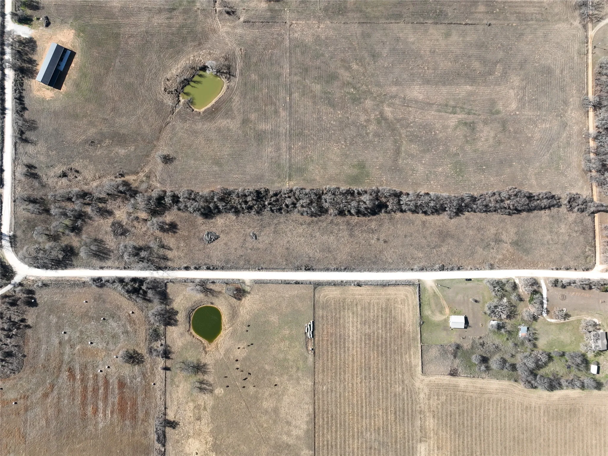 Aerial overview of property's location