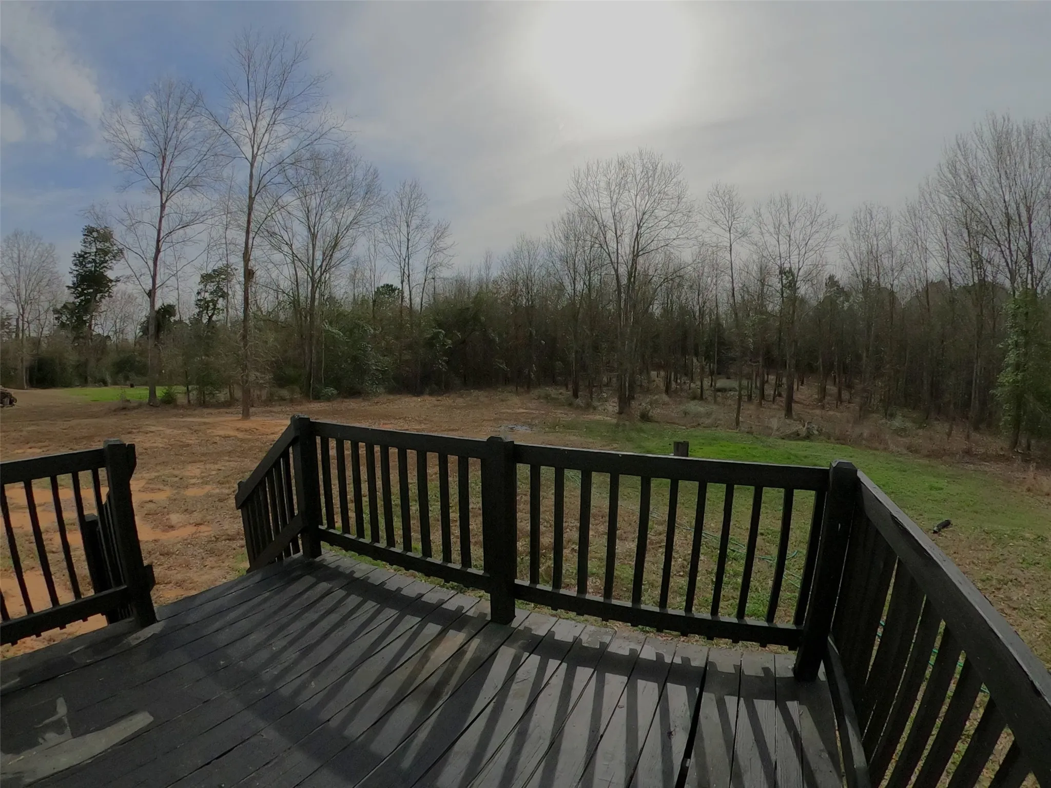 Big views off the back deck