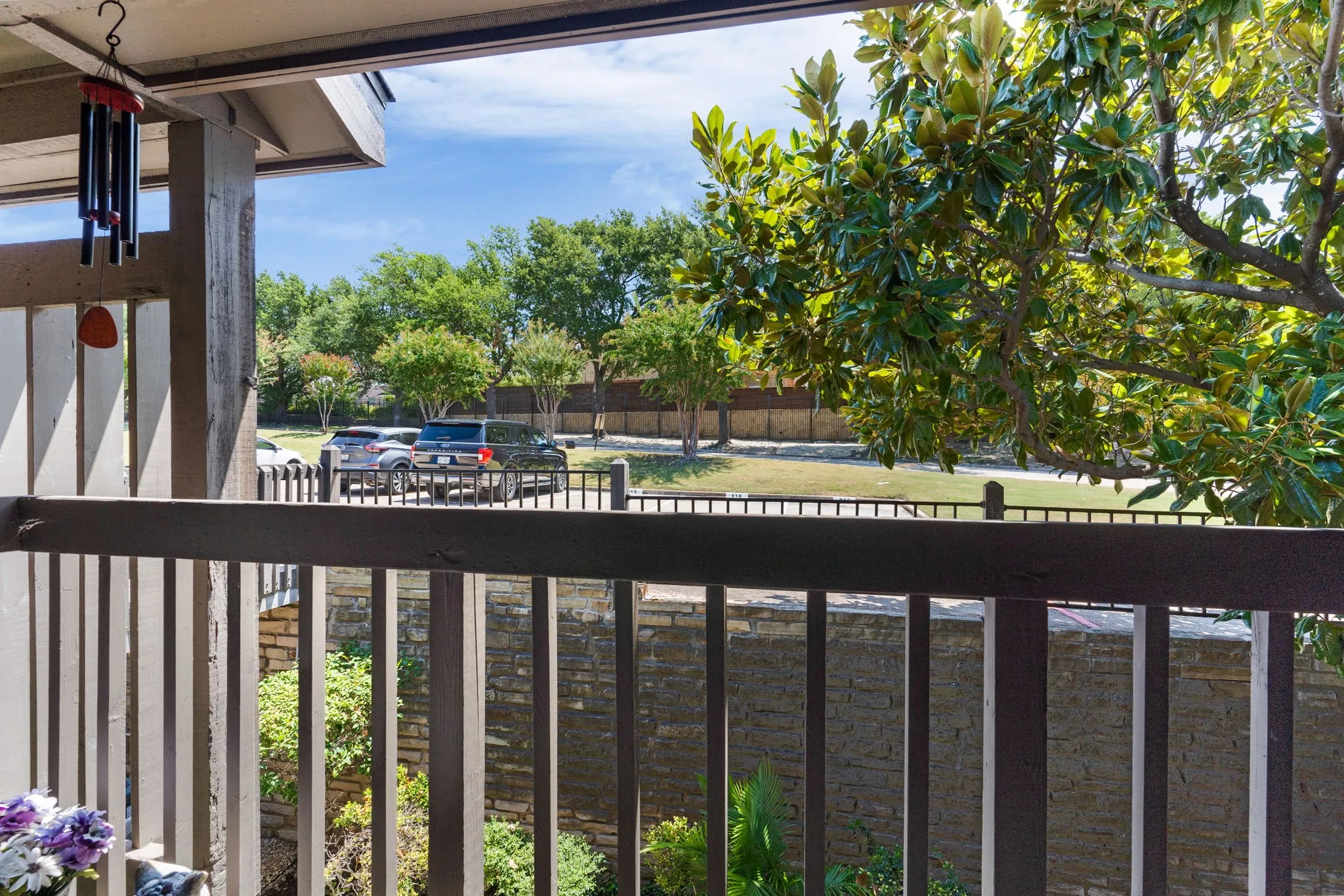 front master bedroom balcony